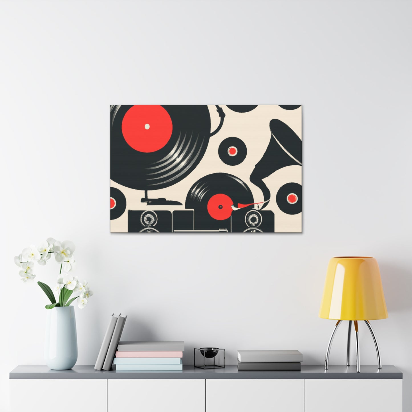 The Vinyl Studio - Retro Music and Film Canvas