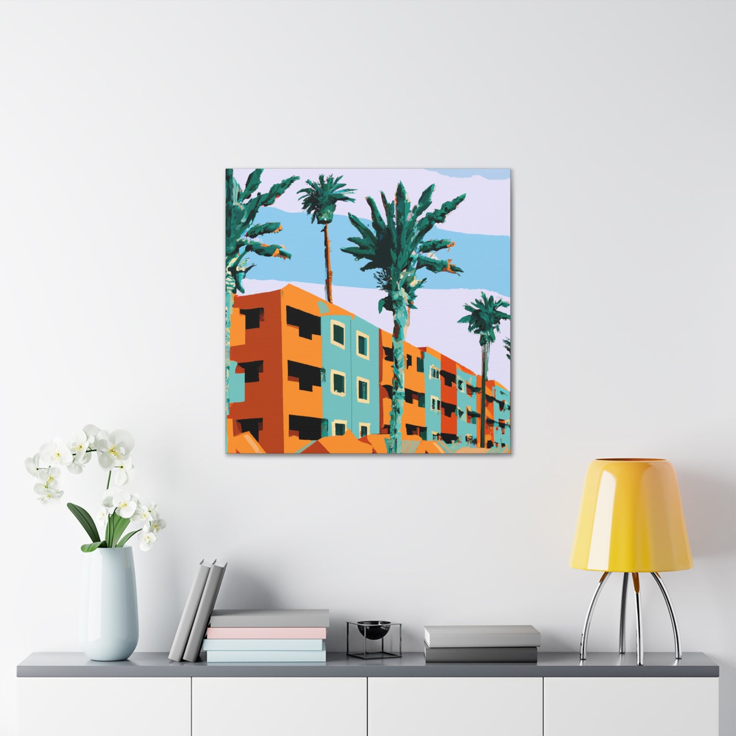 Parched Palette - Architectural - Canvas