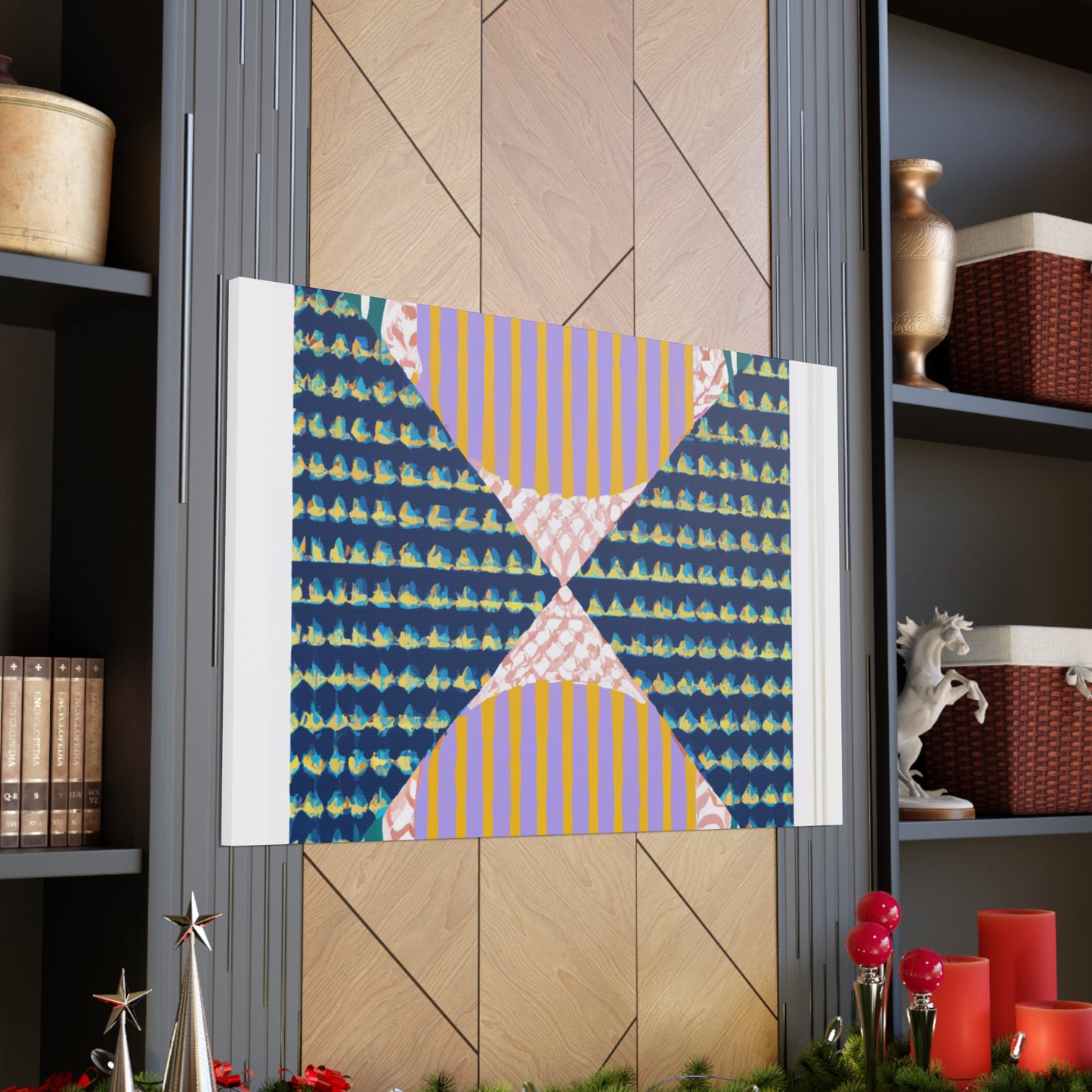 Hourglass - Midcentury Canvas