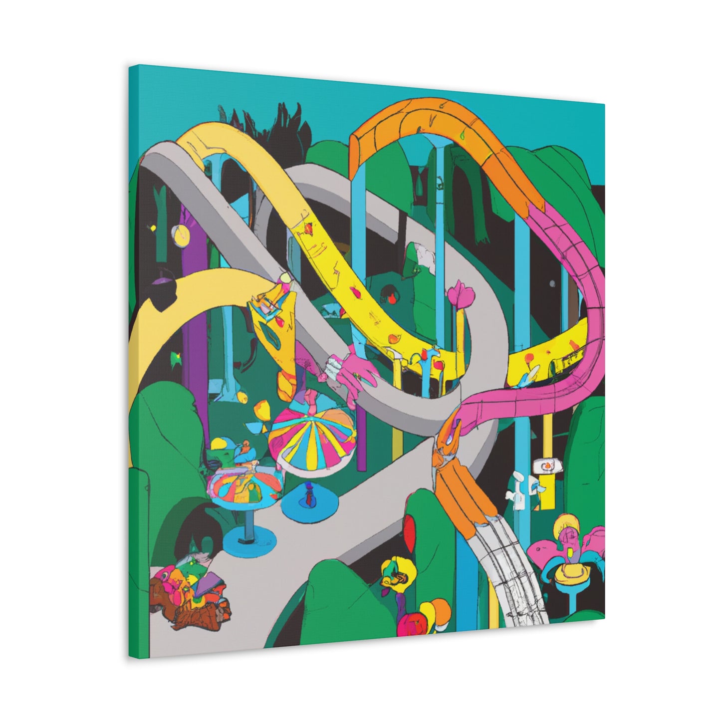 Fantasia-Amusement - Canvas