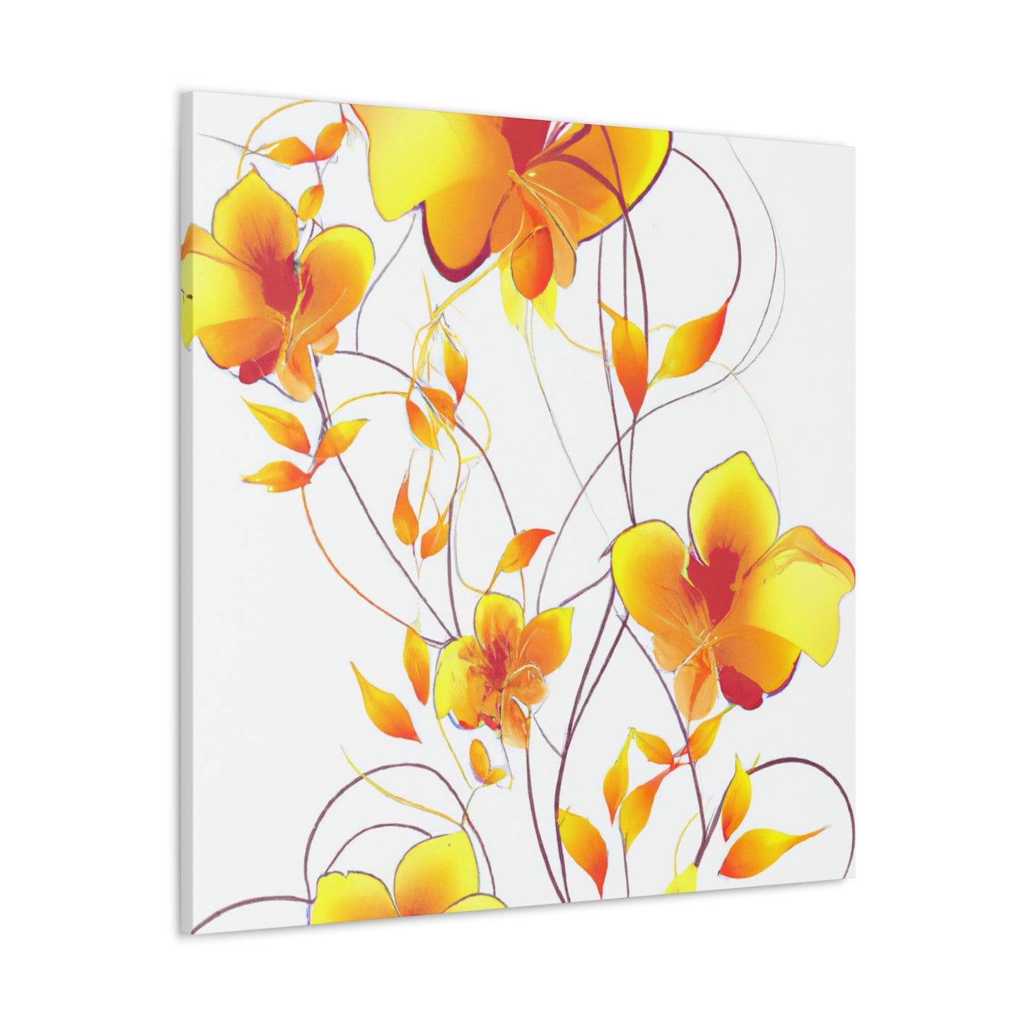 Sunshiney - Floral - Canvas