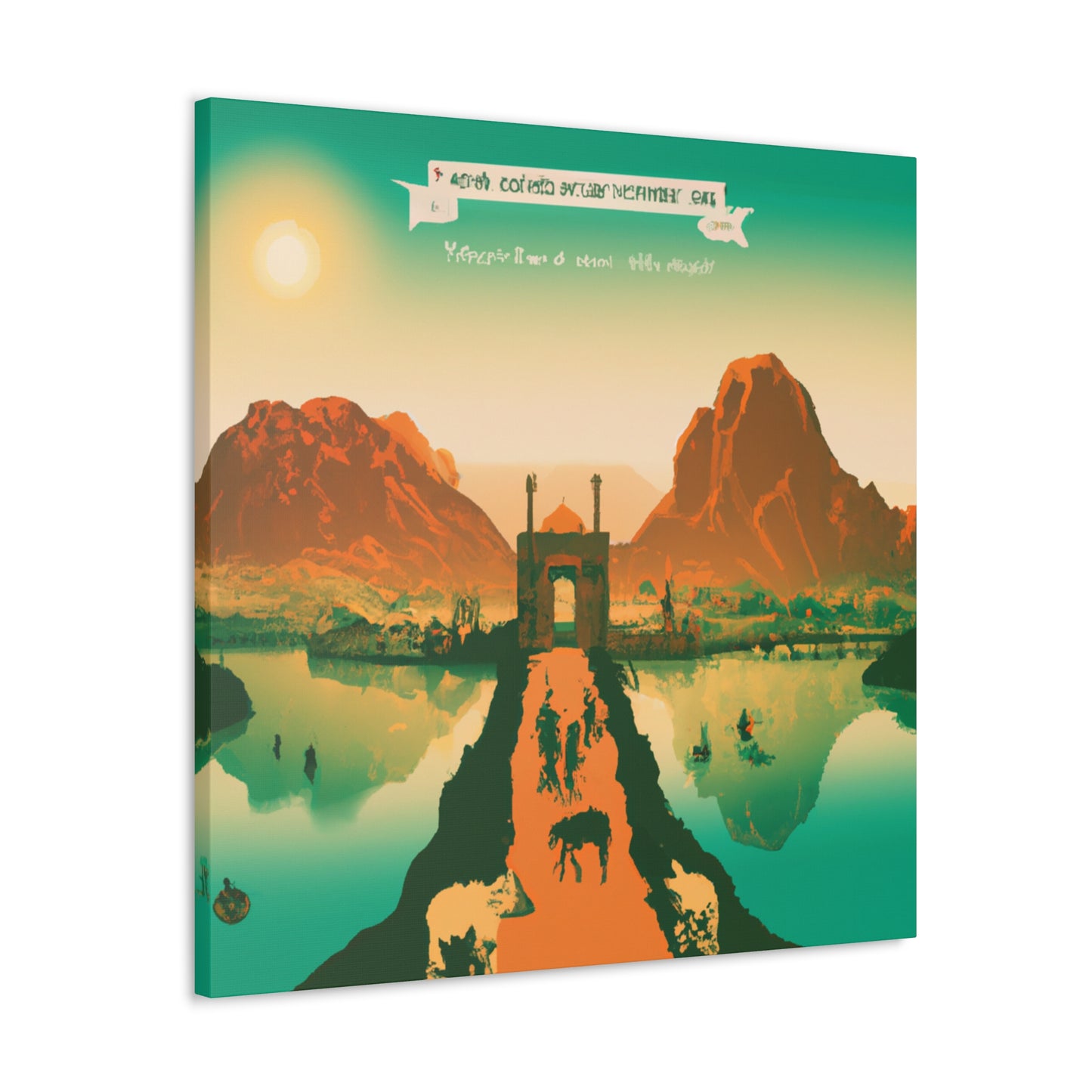 Vibrant Varanasi - Destination India - Canvas