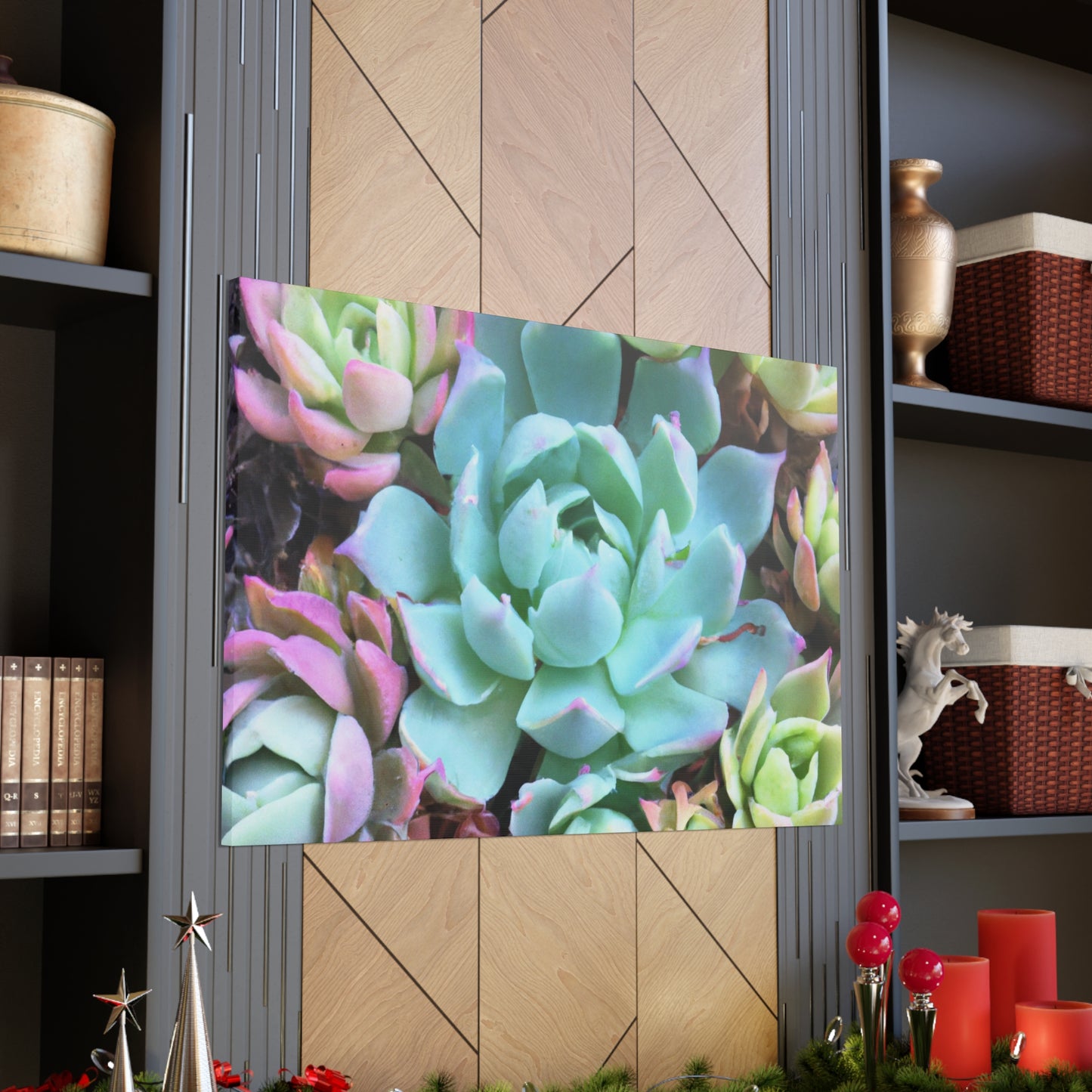 "Garden of Abundance" - Canvas - Succulent