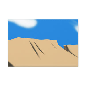 Sahara Oasis - Landscape - Canvas