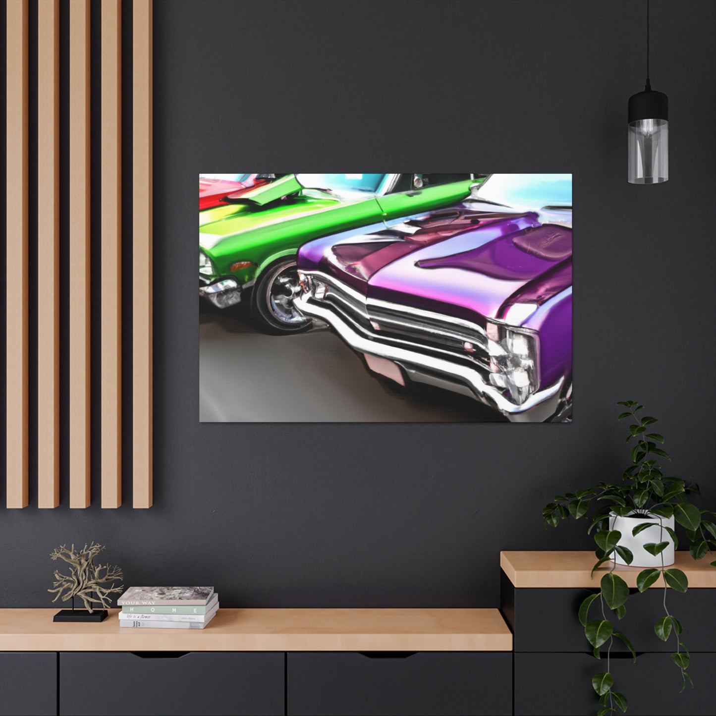 "Auto Grill - Automobile Canvas