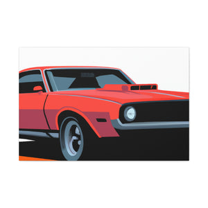 The Flashback - Automobile - Canvas