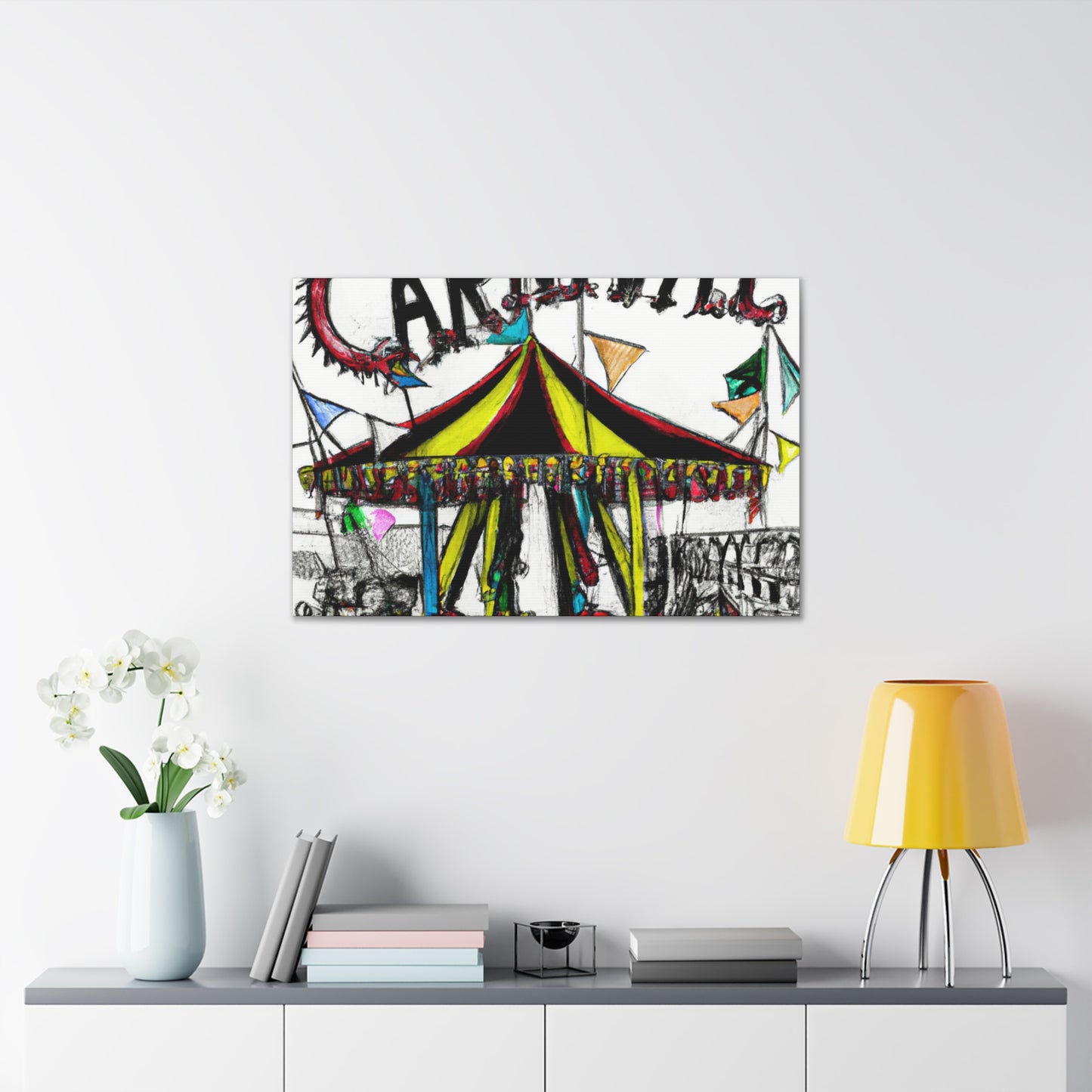 The Whirl of Wonders - Amusement - Canvas