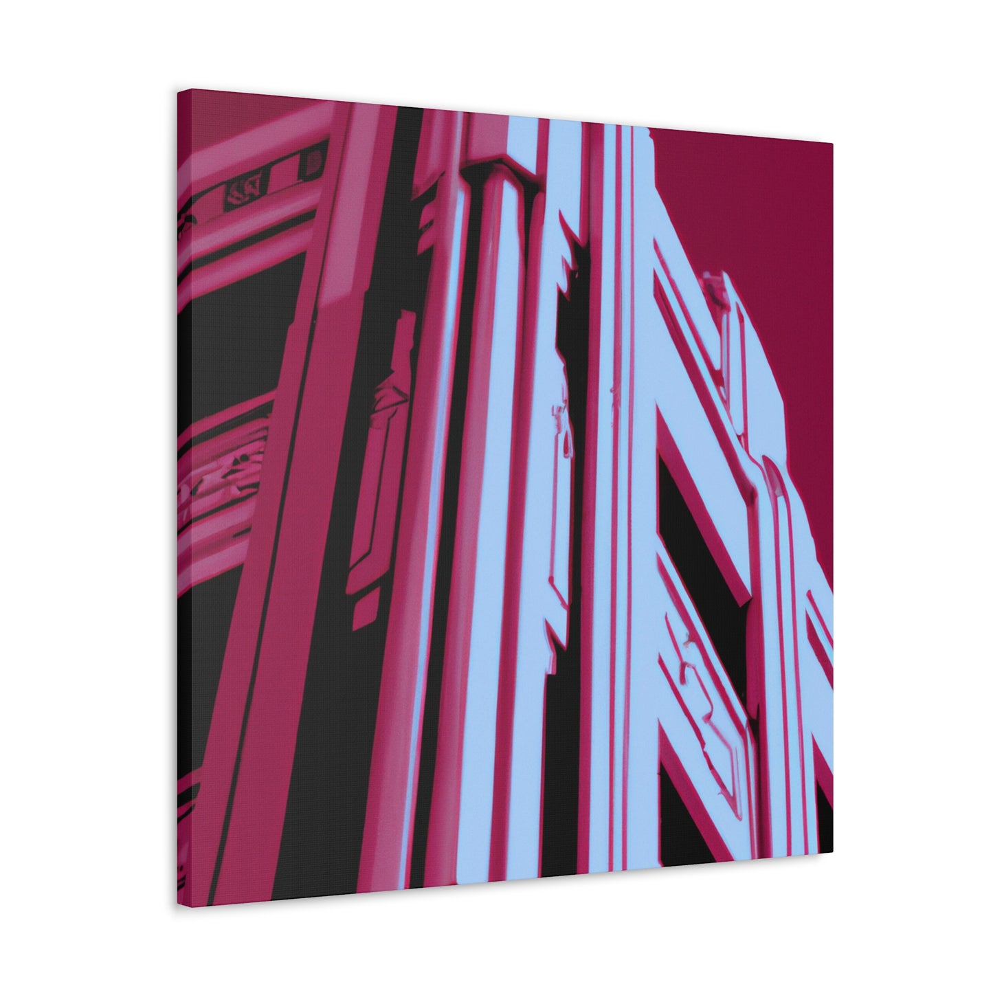 Neo-Deco Revivalism - Architectural Canvas Art Deco