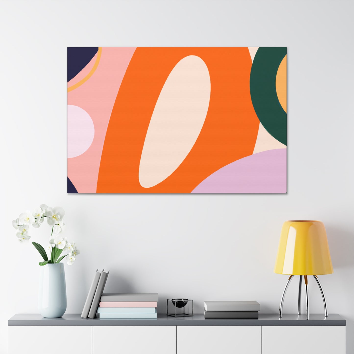 Retro-Radiance- Midcentury - Canvas