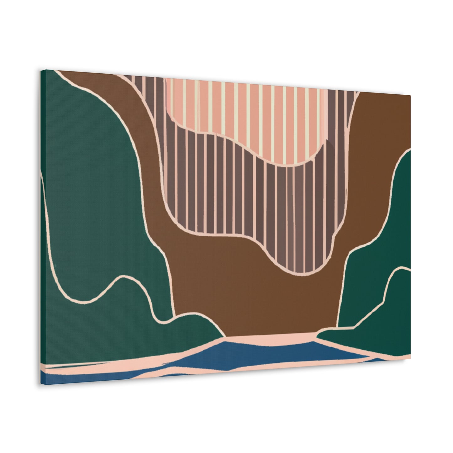 Whimsyfalls - Midcentury Canvas