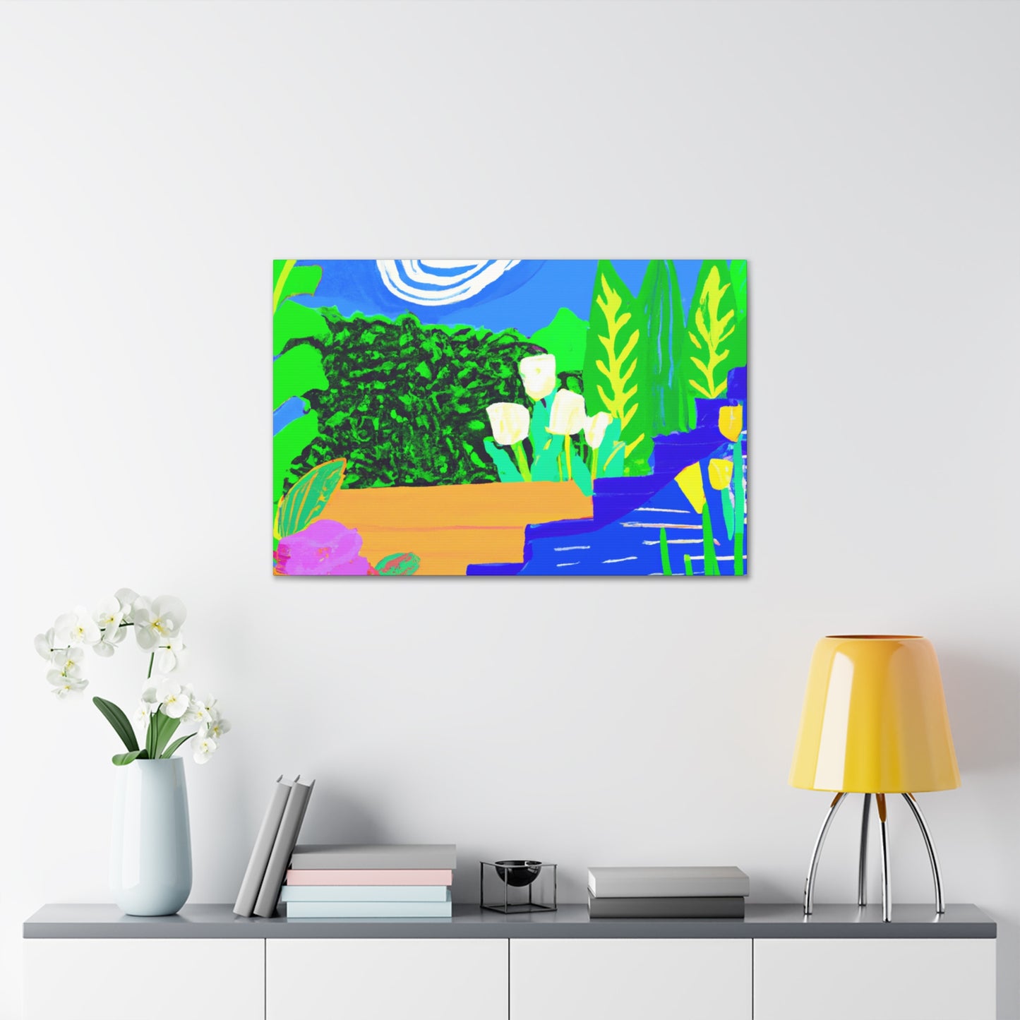 Garden Paradise - Landscape - Canvas