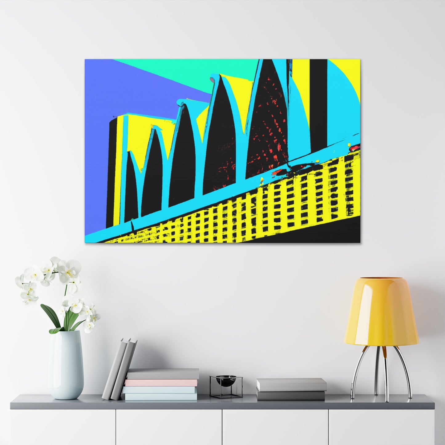 Teensome Twist-O-Rama Dance Hall - Canvas - Pop Art