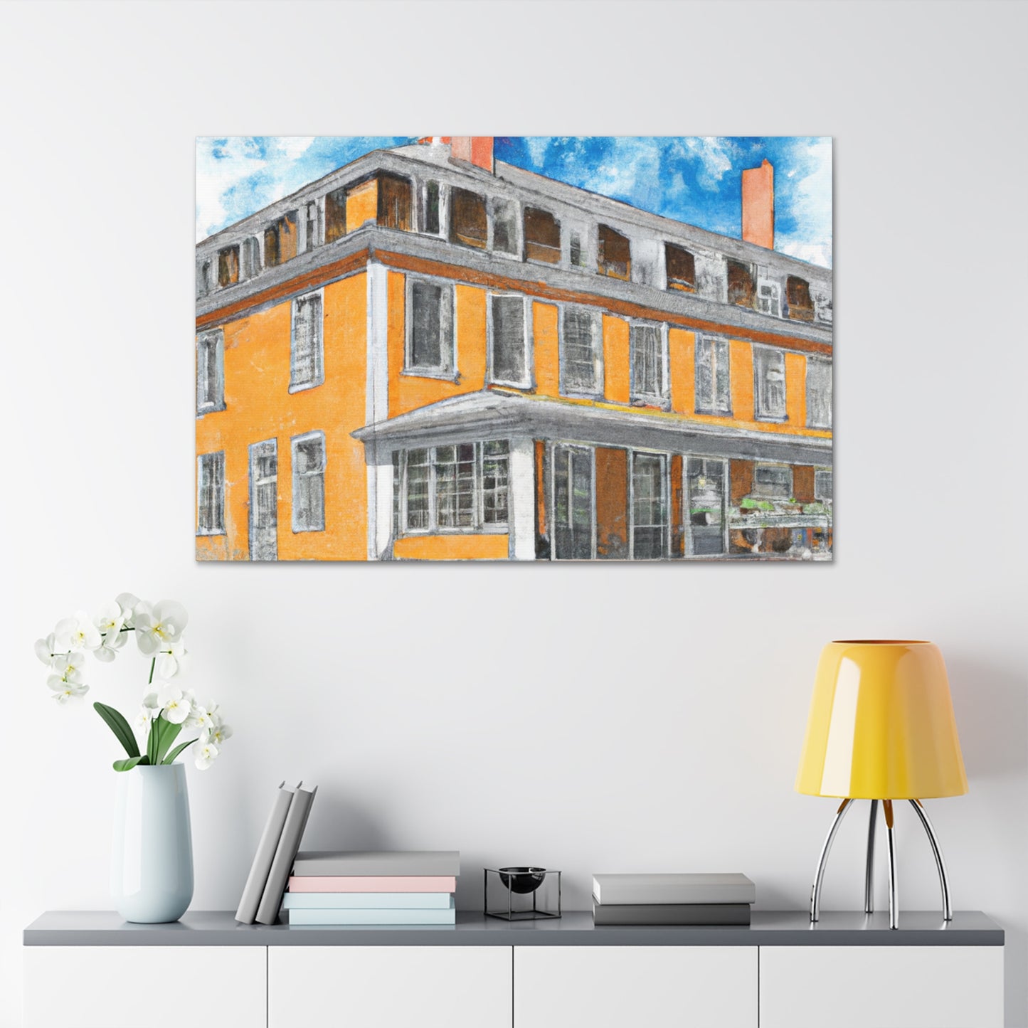Aristophanes Cortona - Canvas - Architectural