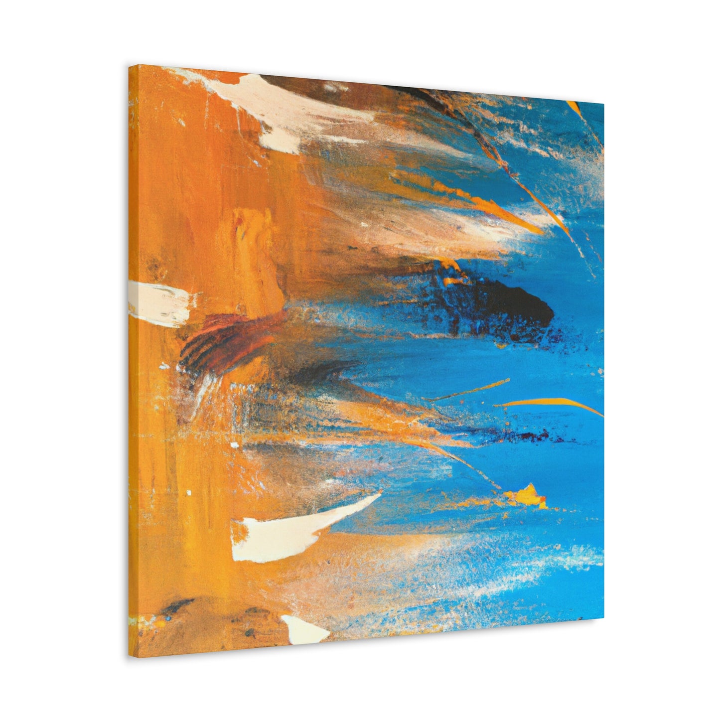 Johannes Vermeer - Abstract Canvas