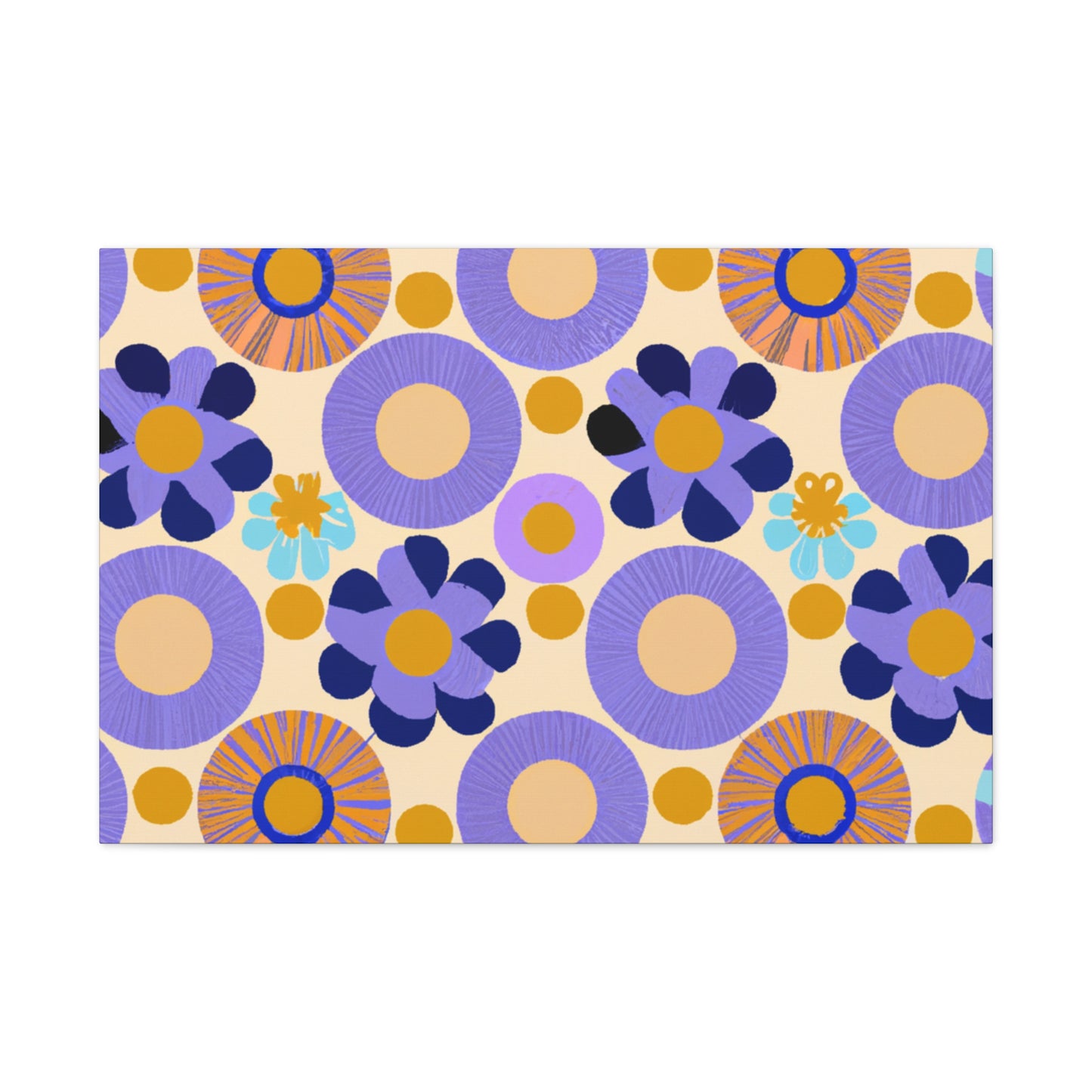 Flower Slumber Party: - Floral Canvas