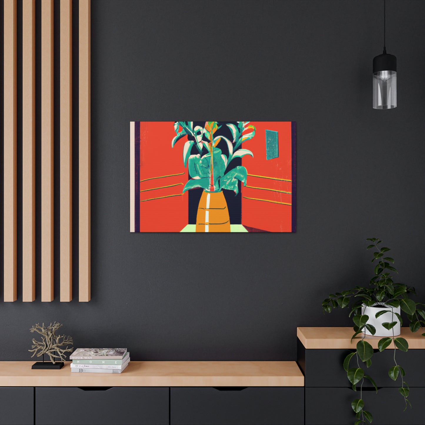 Cheetah-Sparkle - Midcentury Canvas