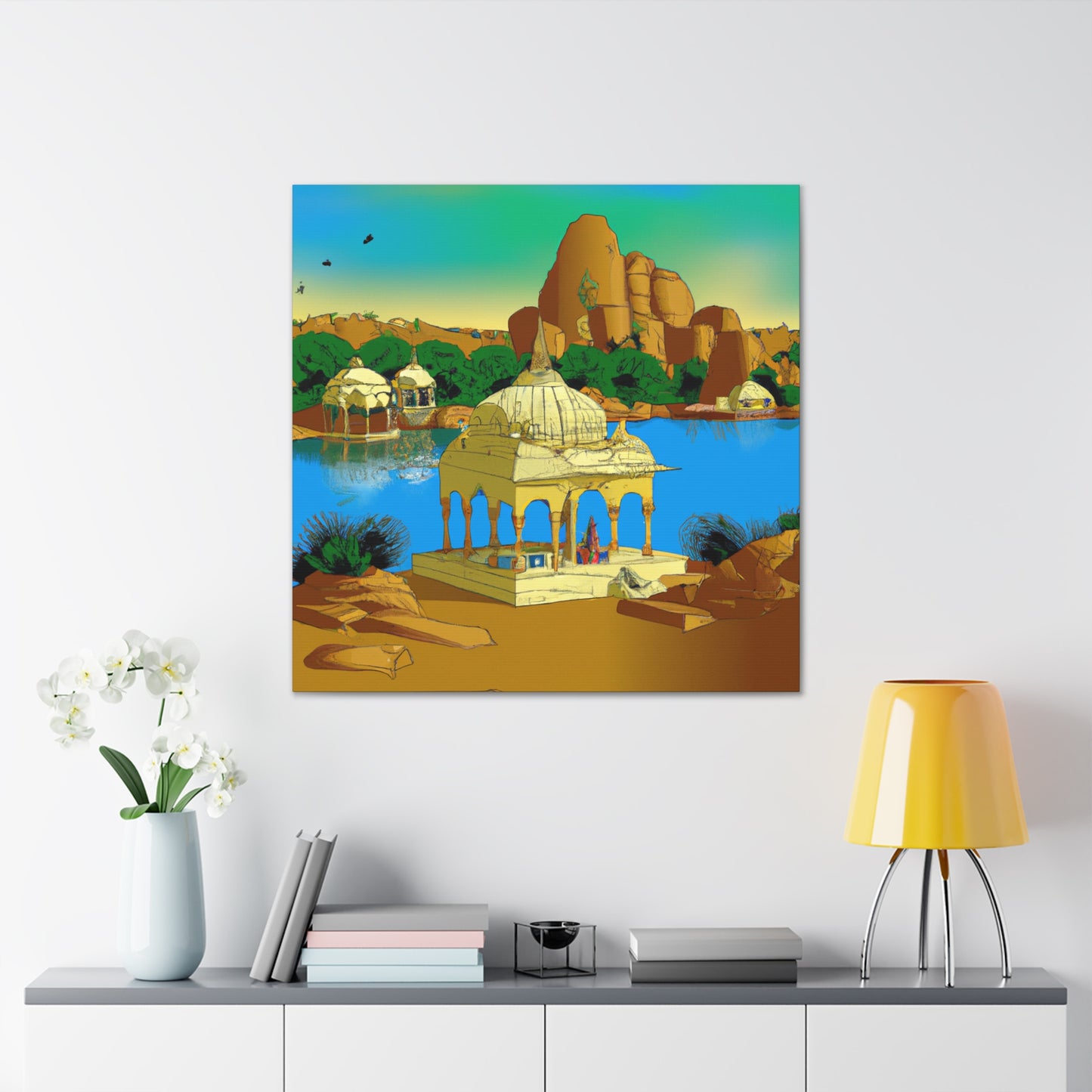 Taj Mahal - Destination India - Canvas