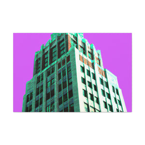 The Prism Palace: A Modern Twist on Art Deco Architecture - Canvas