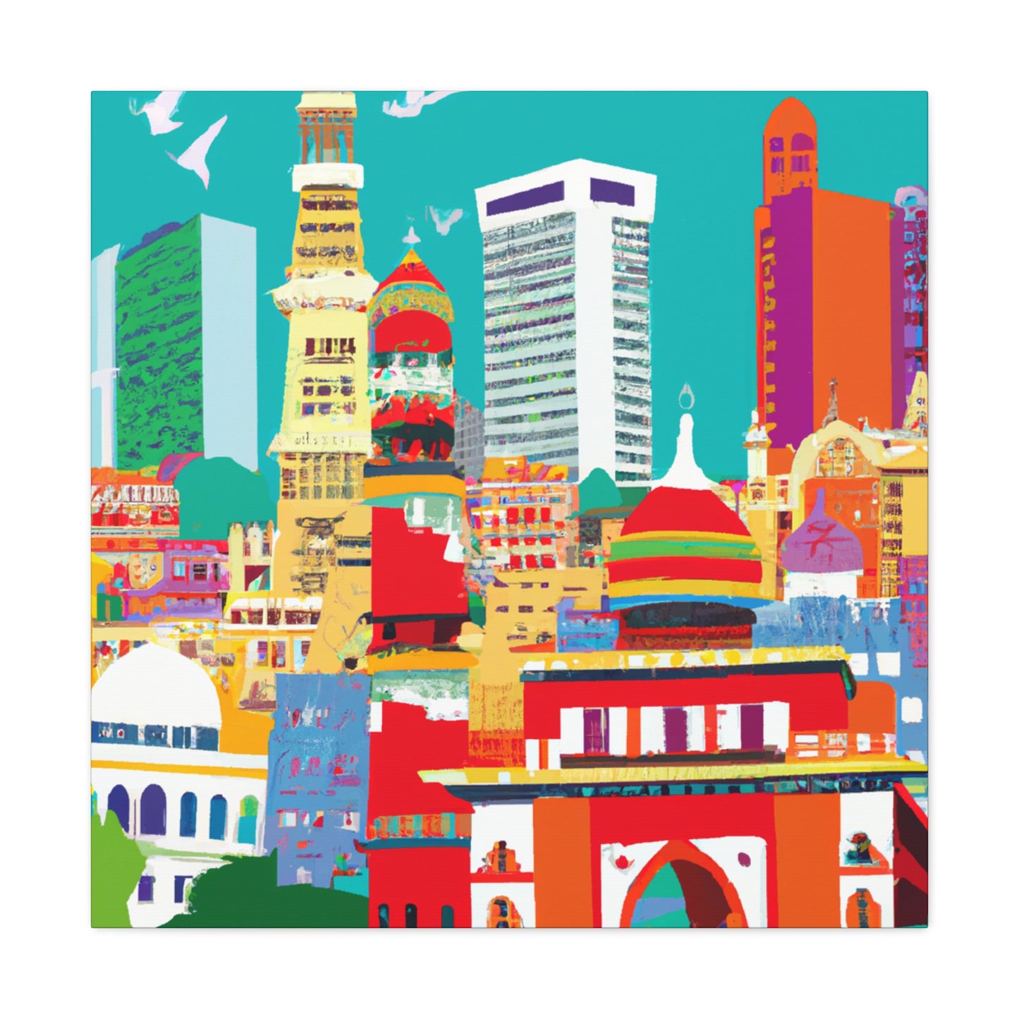 Kamalapurri - Destination India - Canvas
