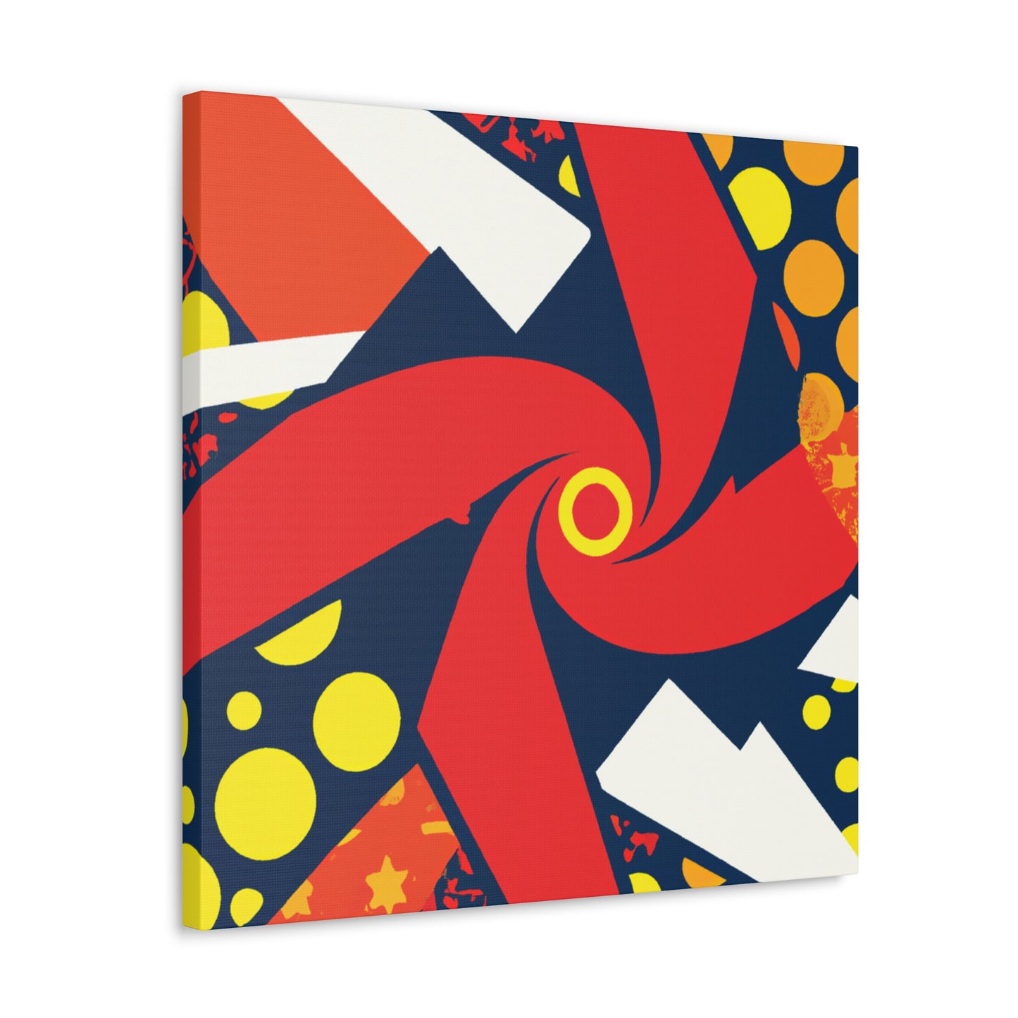 "Asteroid Bloom - Midcentury" - Canvas