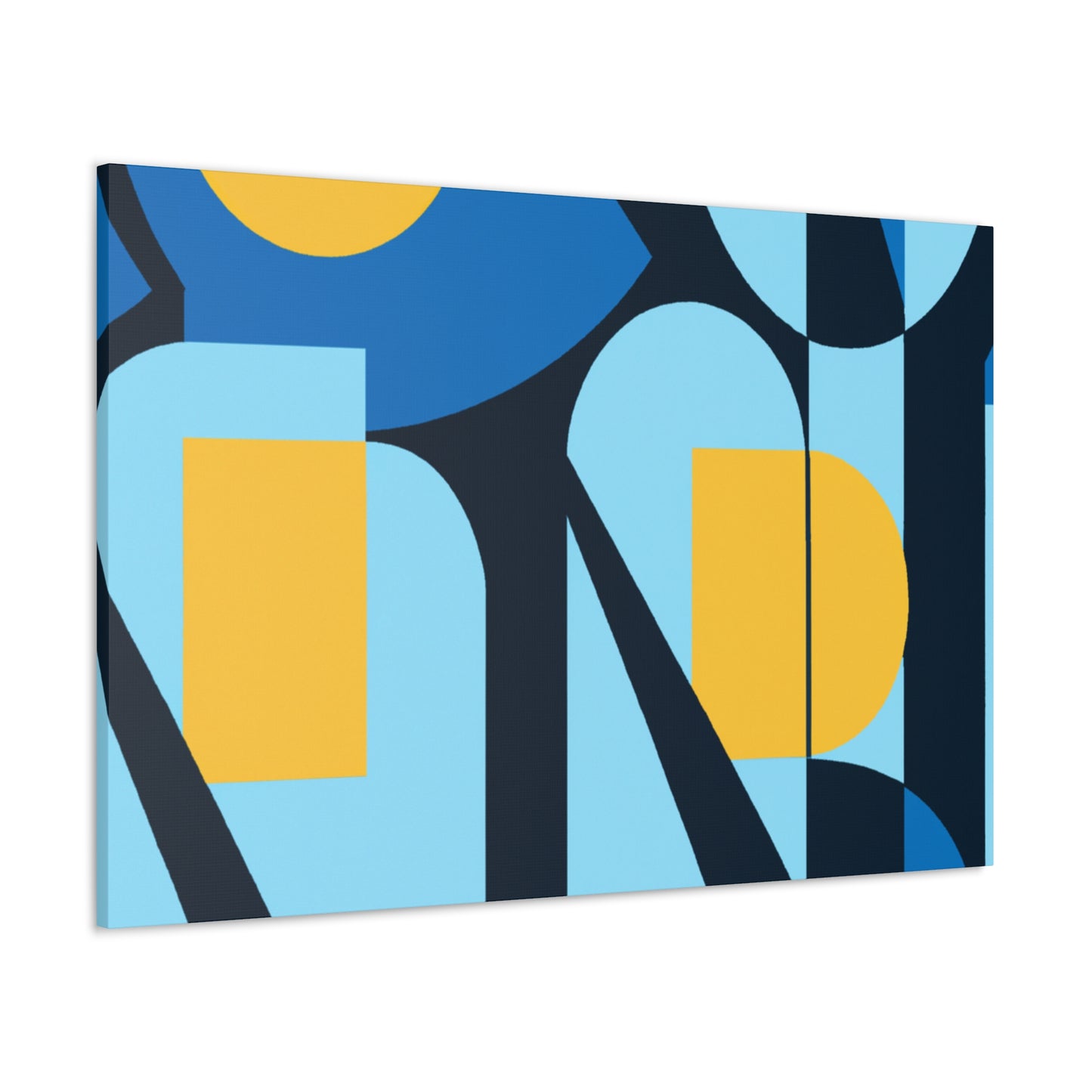 Abstract Pause - Midcentury - Canvas