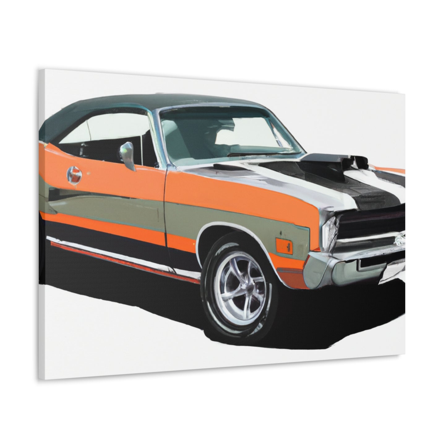 Dragster Flash - Automobile - Canvas