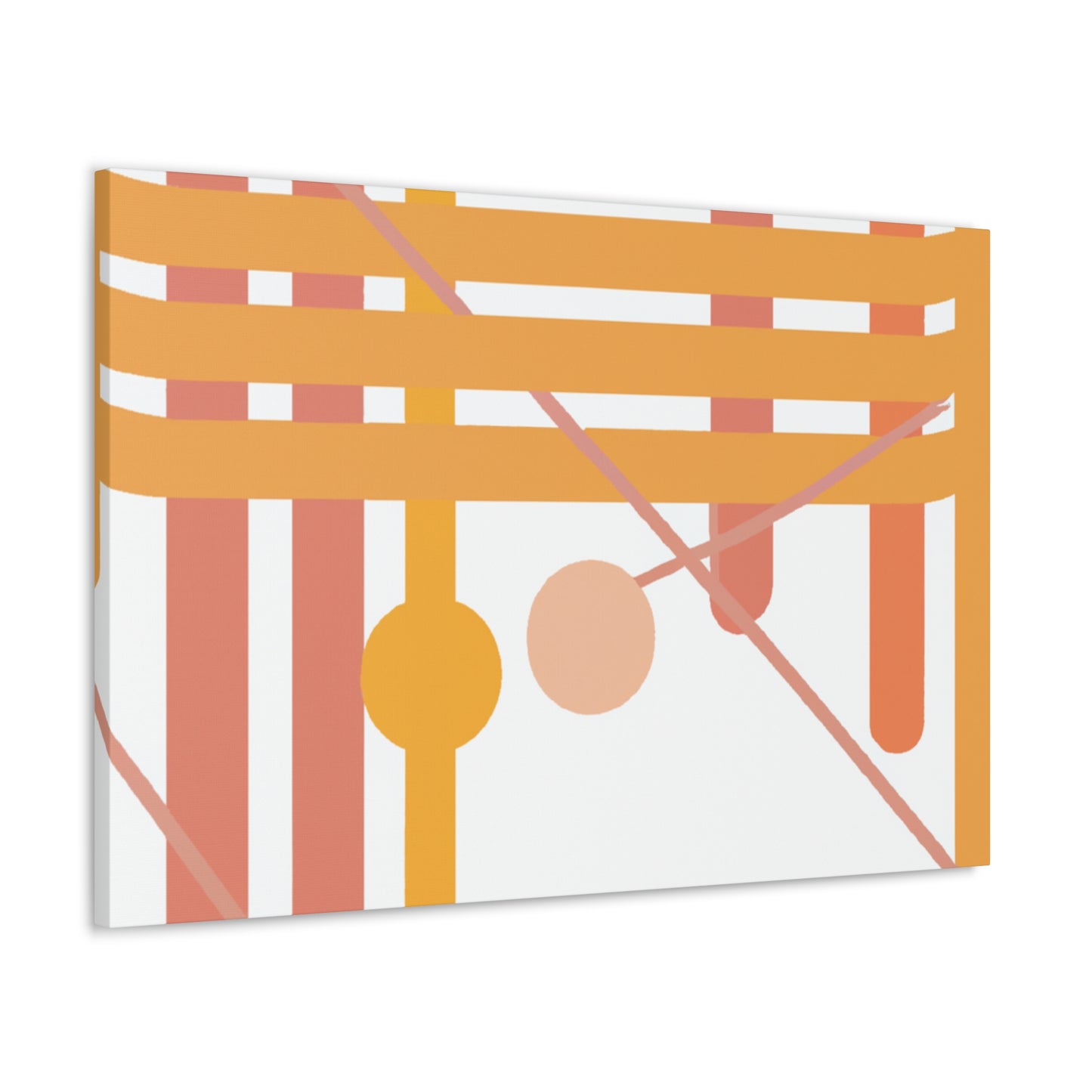 Lagoon Paradise - Midcentury - Canvas