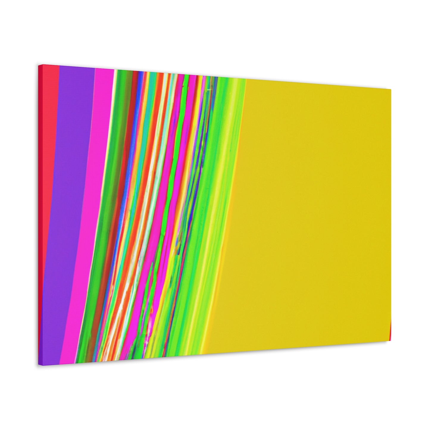 Rainbow Blast - Abstract - Canvas