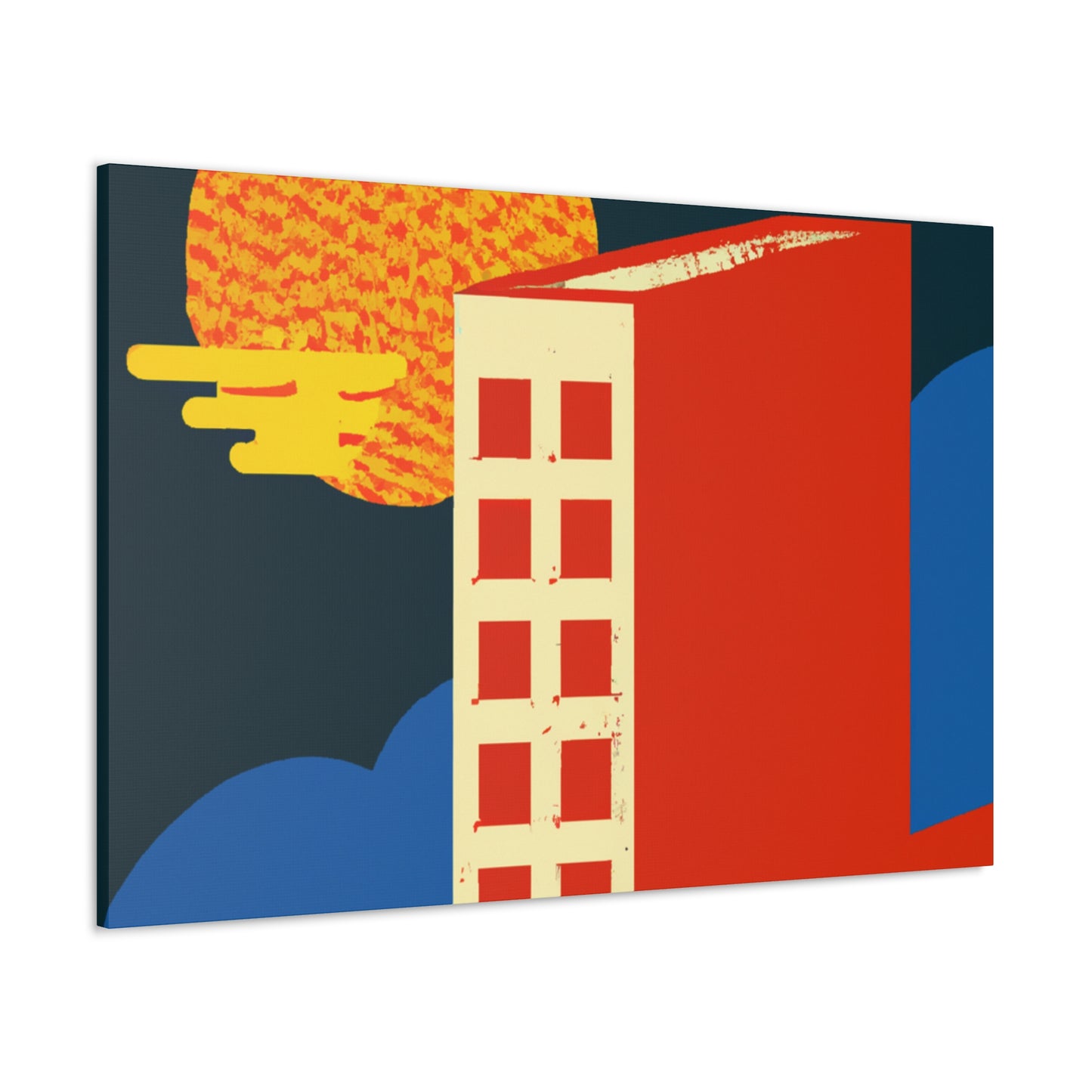 Modernist Playground - Midcentury - Canvas