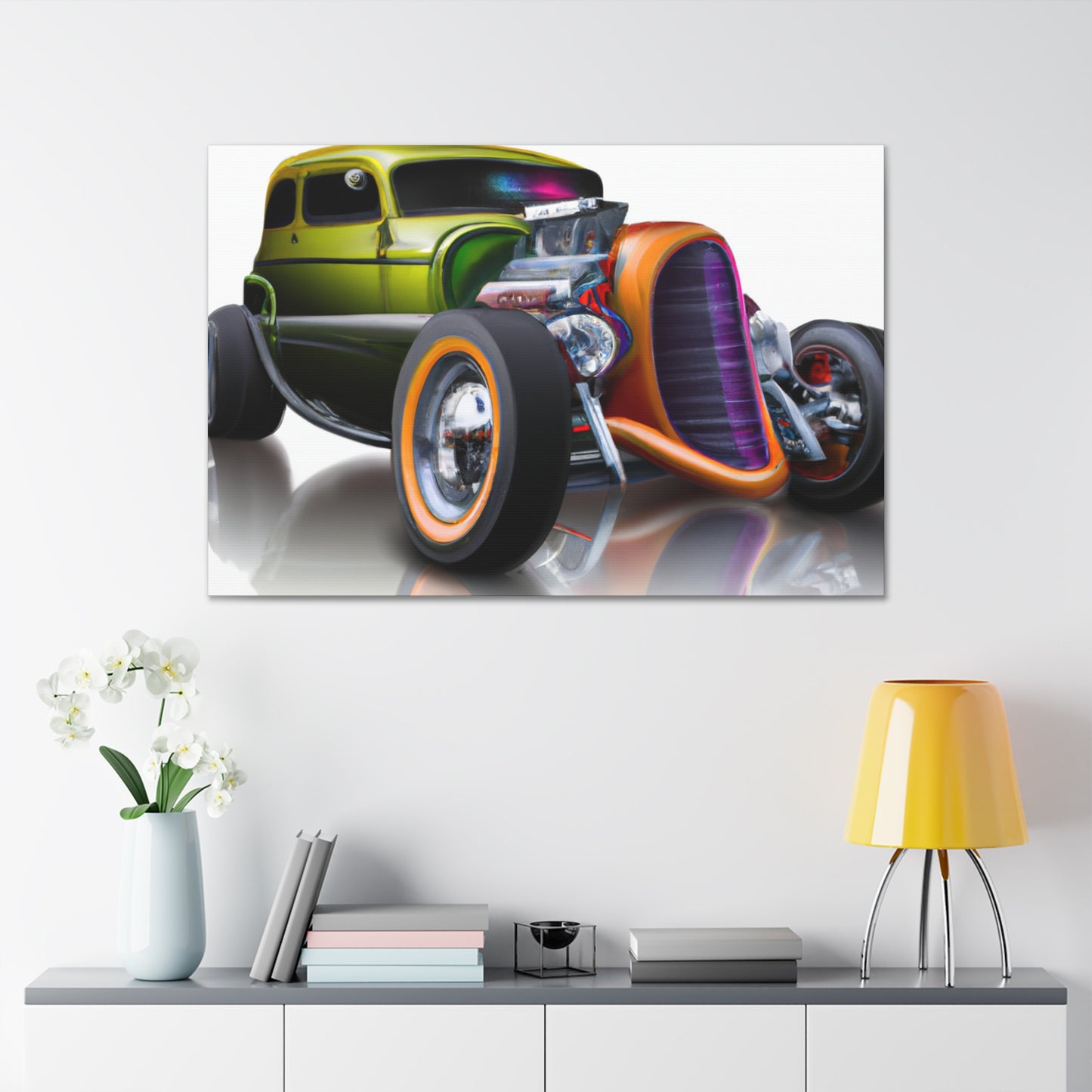 Lightning Spark - Automobile - Canvas