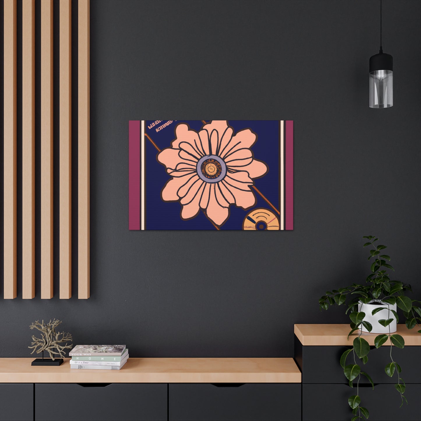 Smiling Bandicoot. - Floral Canvas
