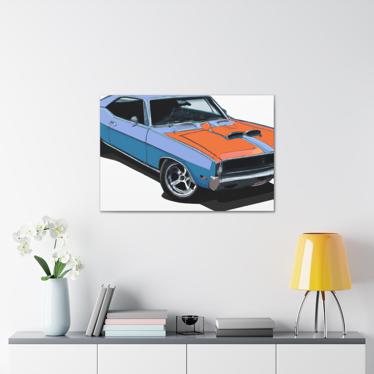 Hot Wheels - Automobile - Canvas