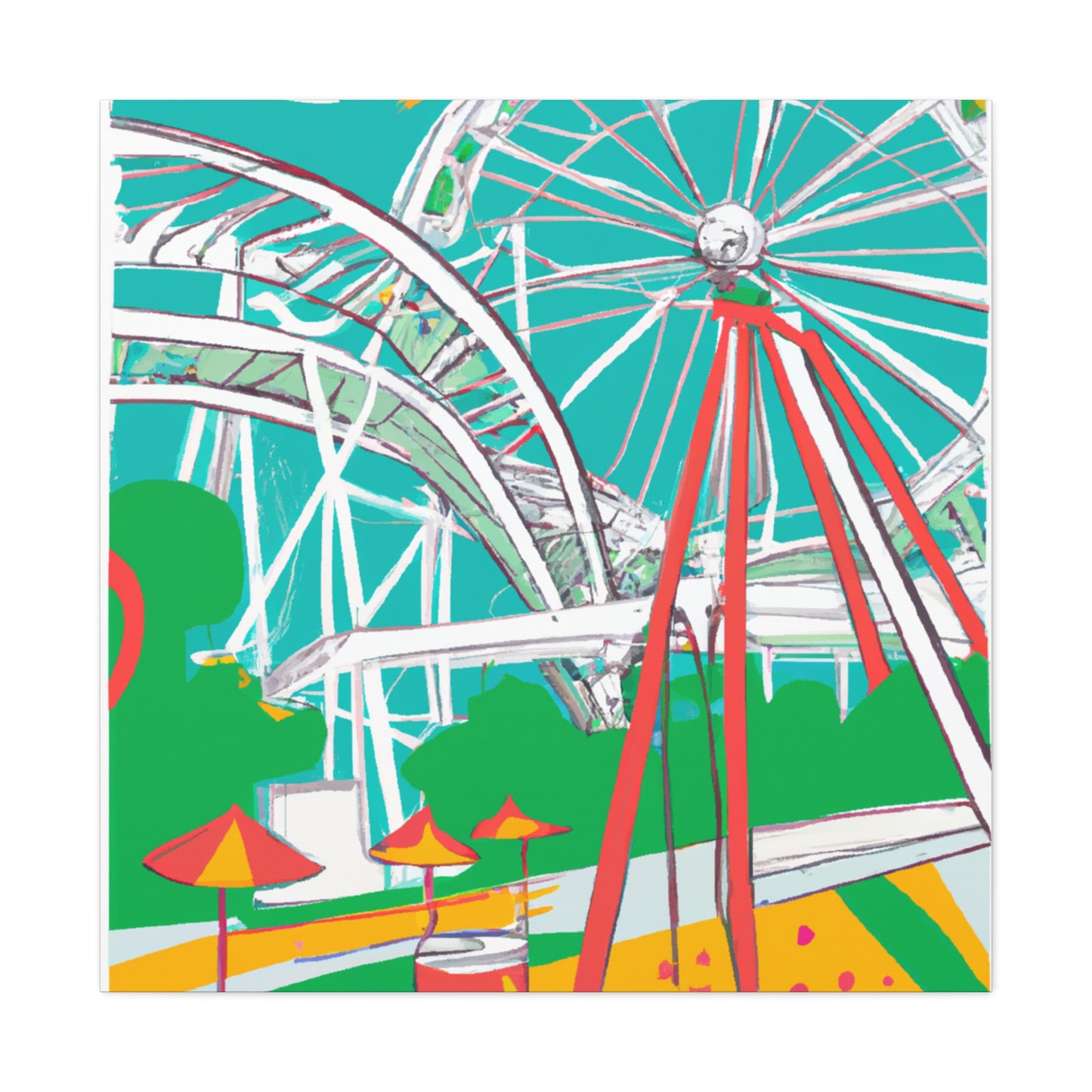 Dreamtopia - Amusement - Canvas