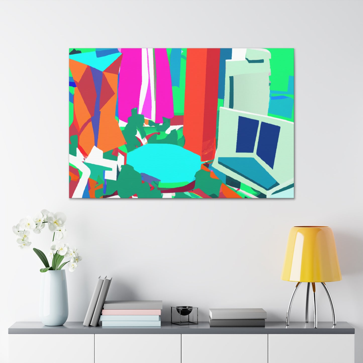 Azurine - Middle East - Canvas