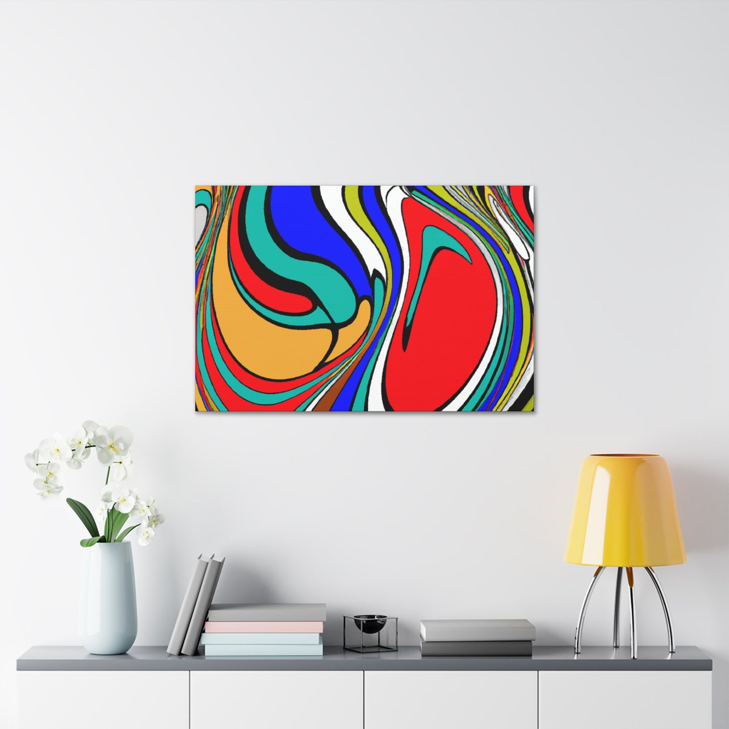 Night Dew - Abstract - Canvas