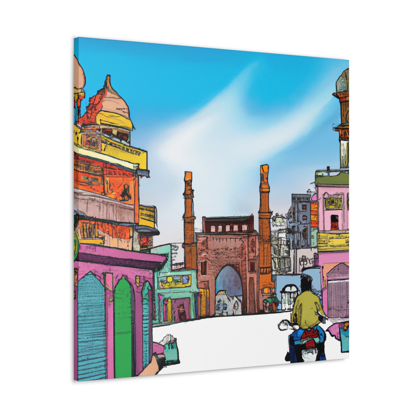 Mahabalipuram - Destination India - Canvas