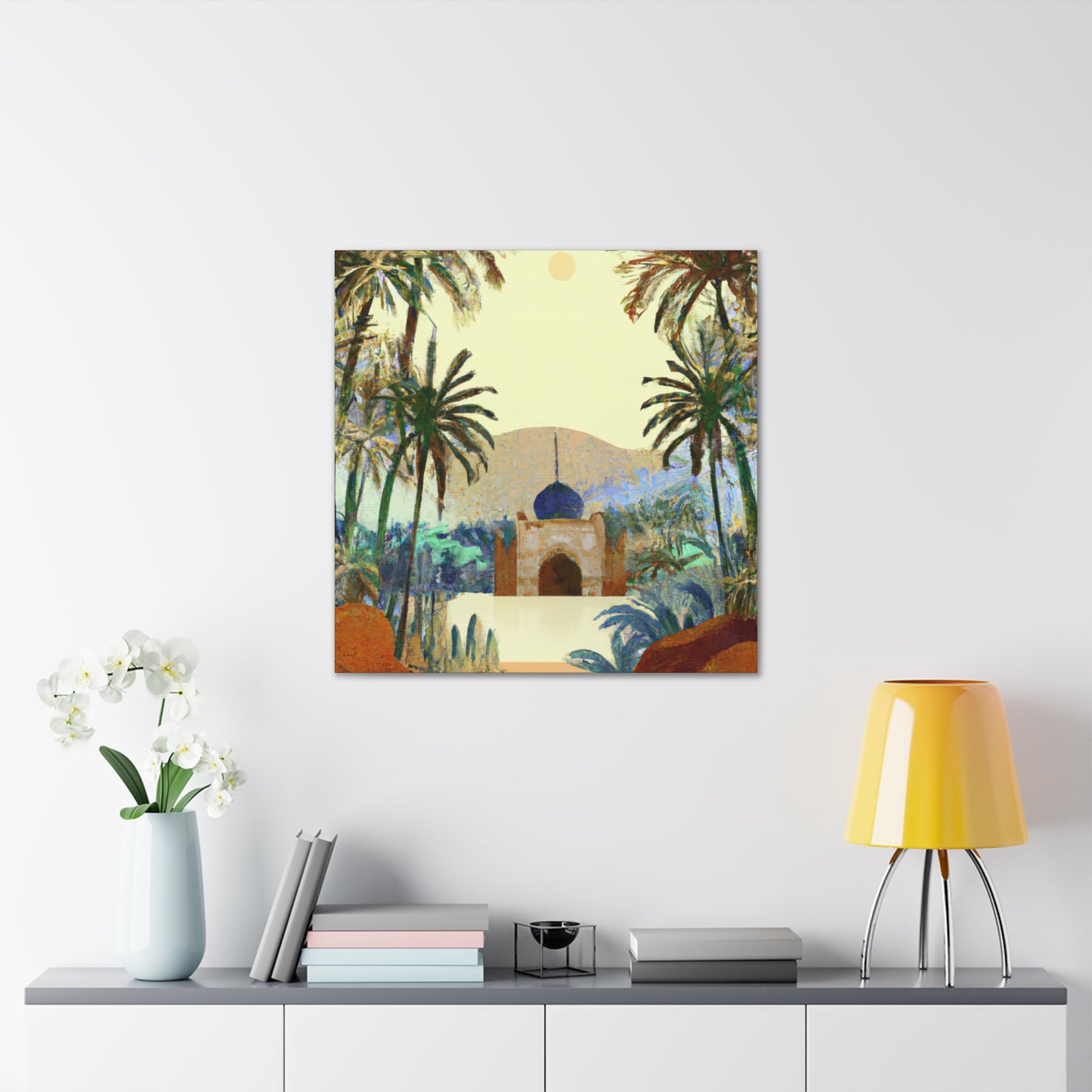 Bahai Palace - Destination India - Canvas