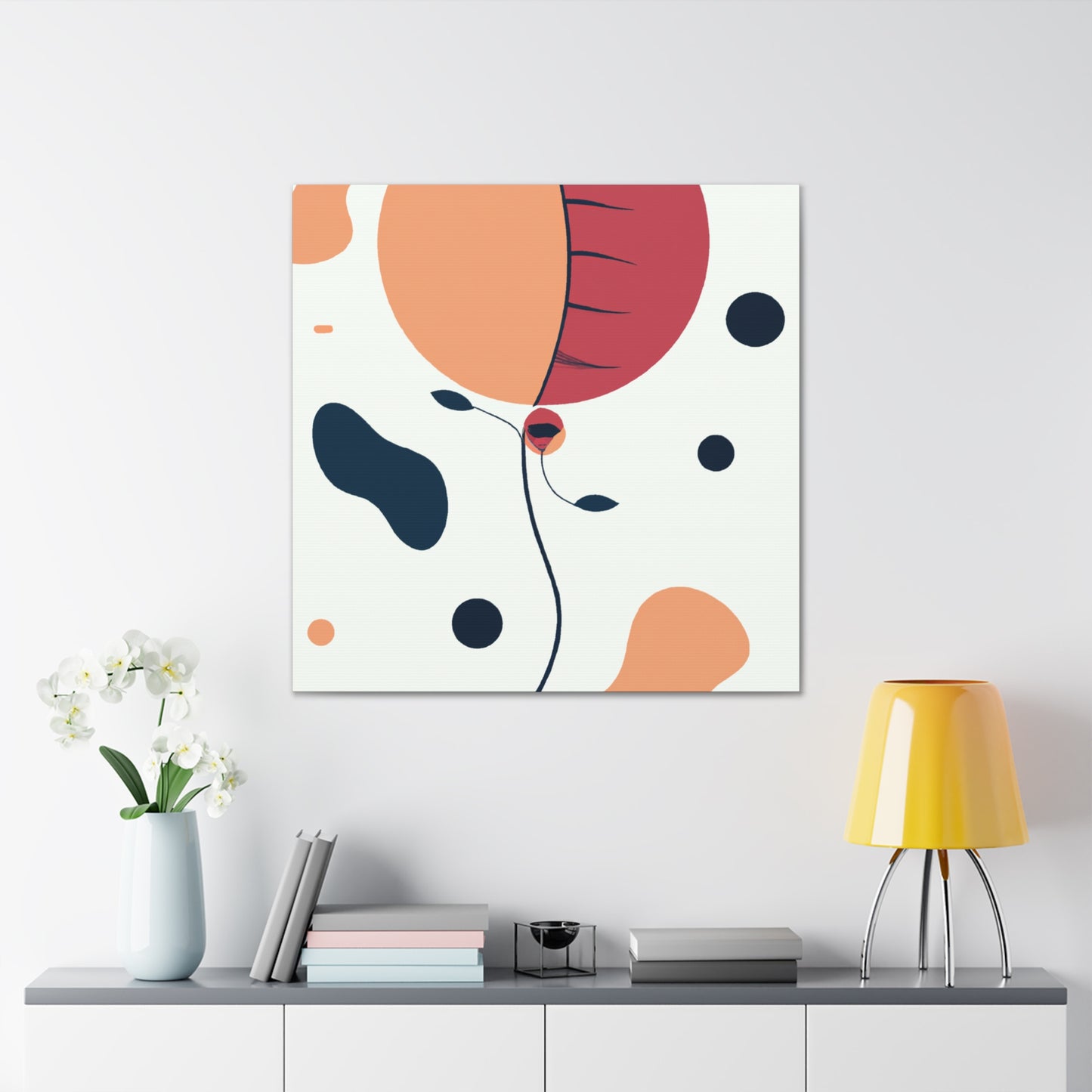 Muted Brushstrokes - Minimalism - Canvas