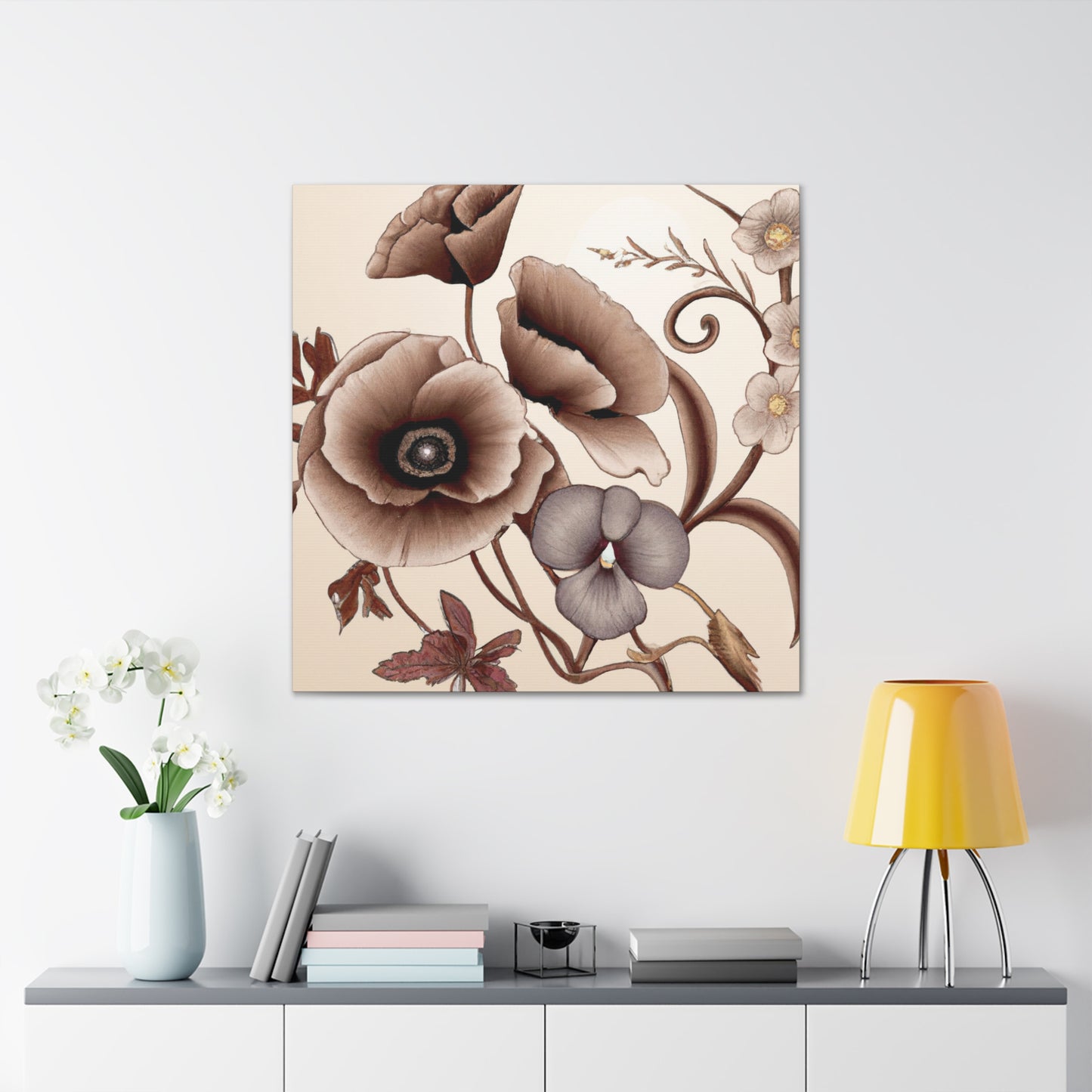 Petalina - Floral - Canvas