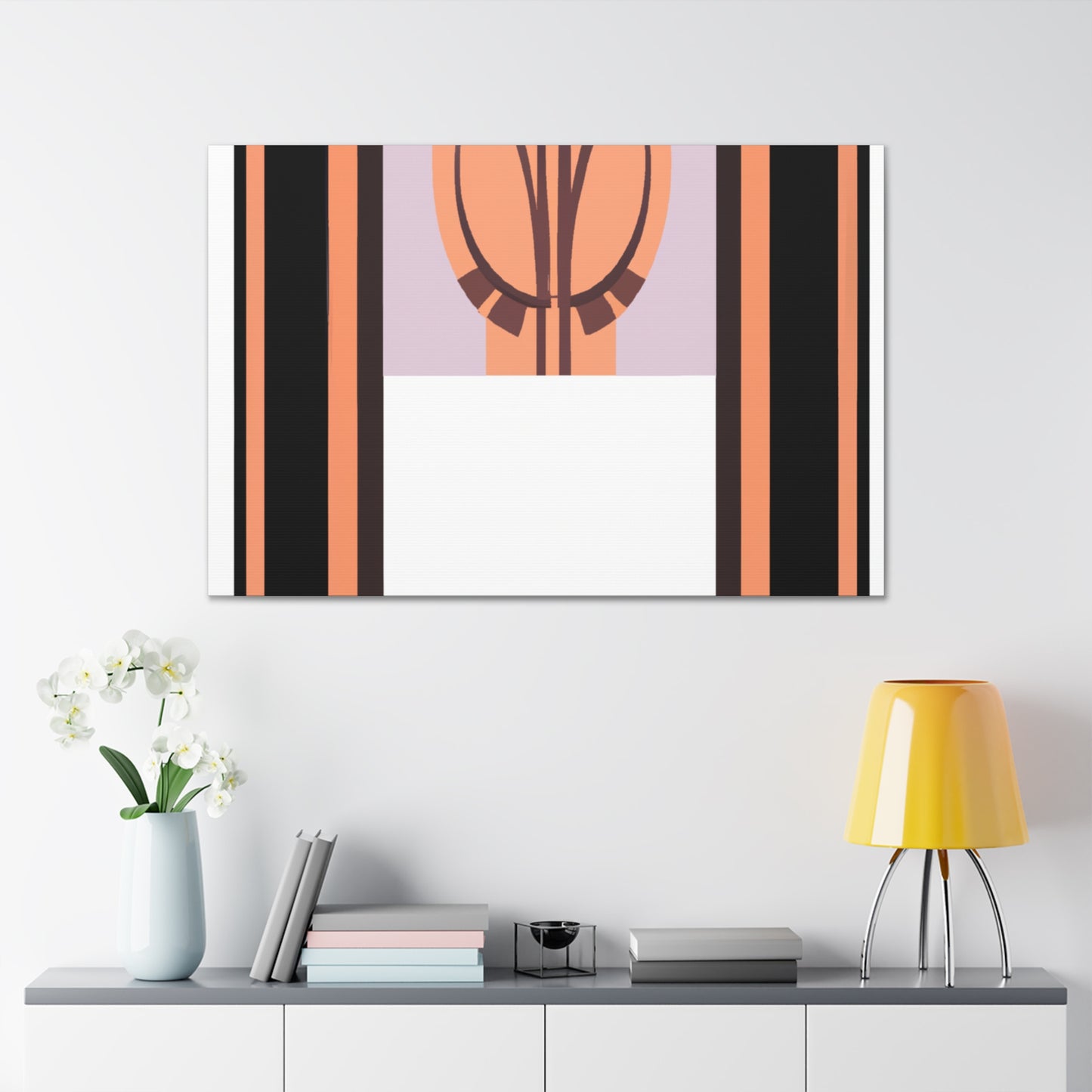Skyline Steelwork - Midcentury Canvas Art Deco