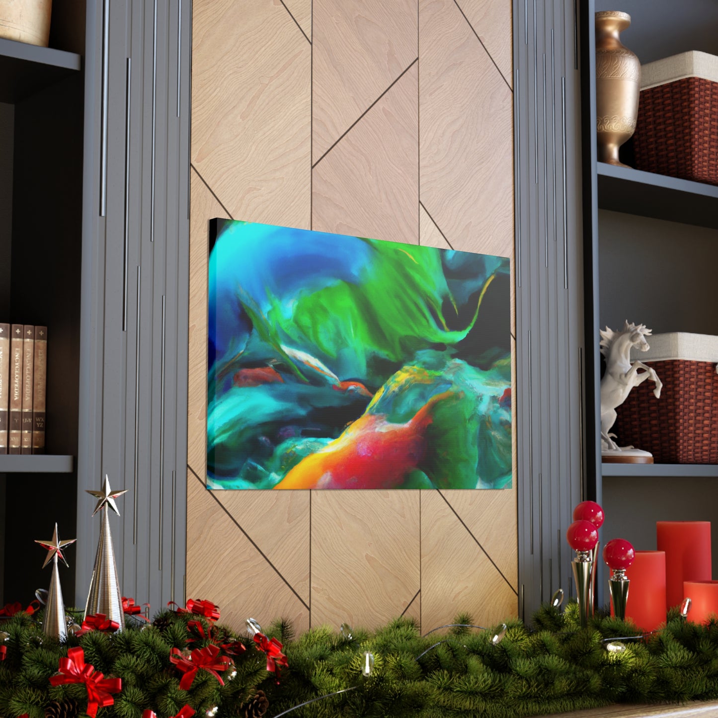 "Cresting Waves" - Underwater Canvas