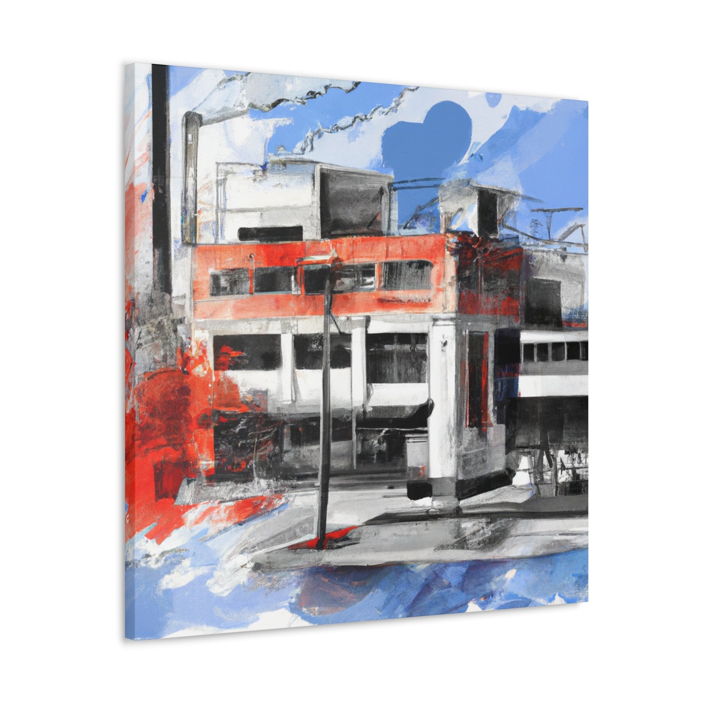 Olivette Latane - Canvas - Architectural