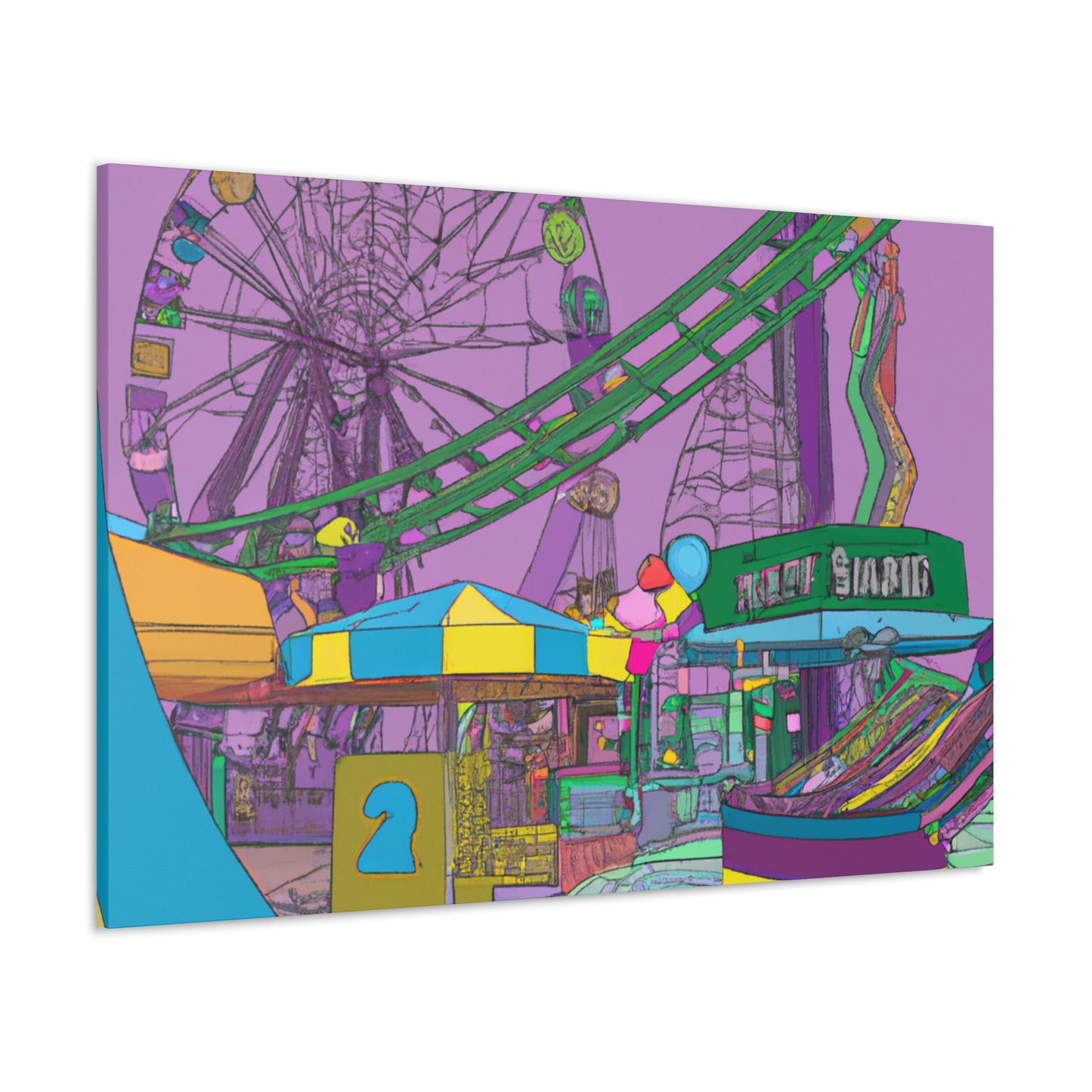 SpinTopia - Amusement - Canvas