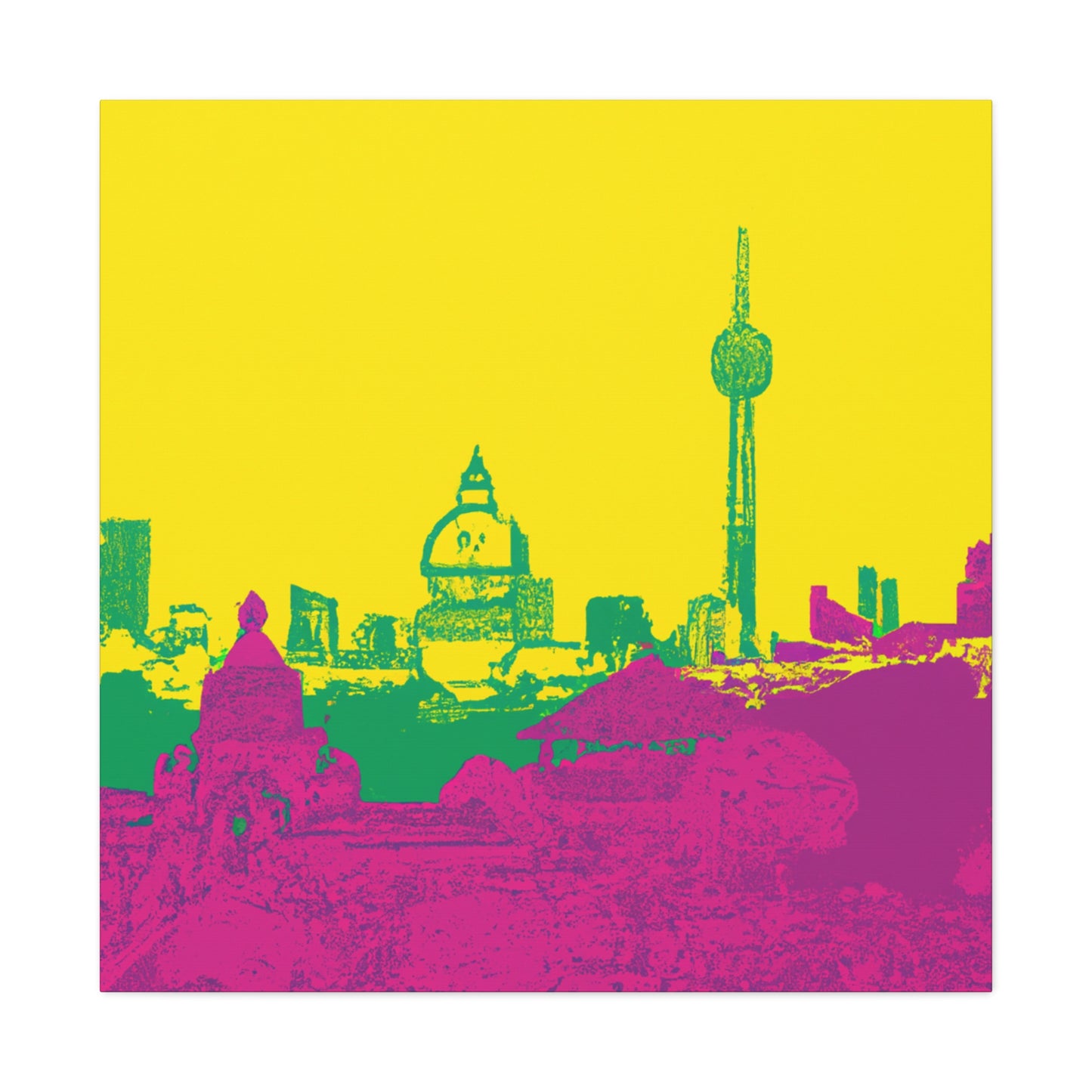 Kashmir Kaboom - Destination India - Canvas