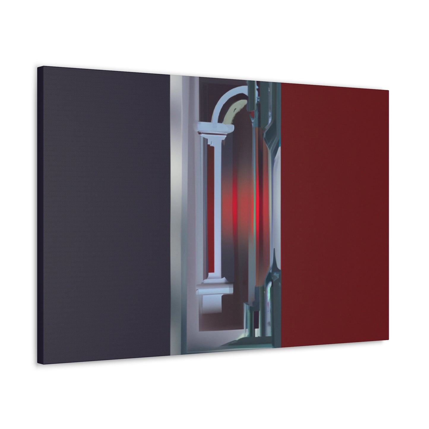 Cosmic Deco: - Art Deco Canvas