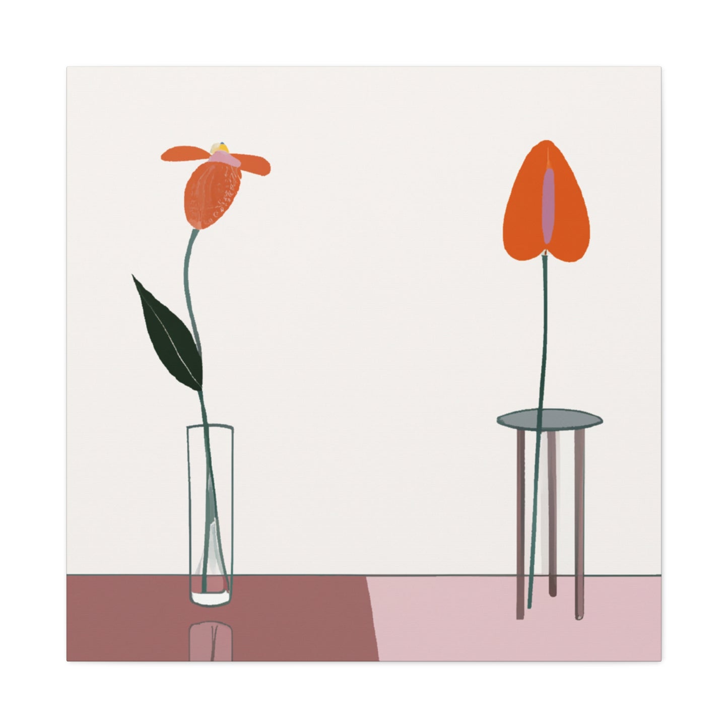 Sleek Simplicity - Minimalism - Canvas
