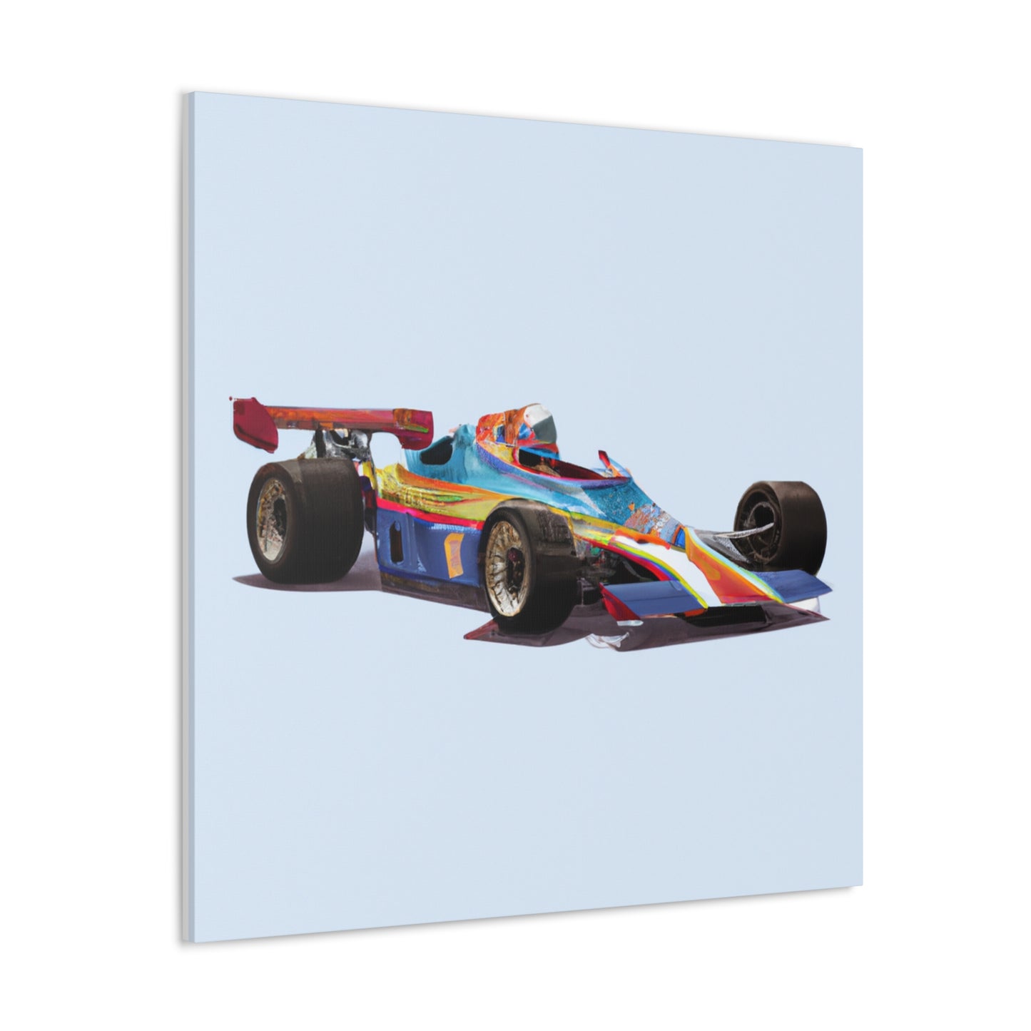 Blue Streak - Automobile - Canvas