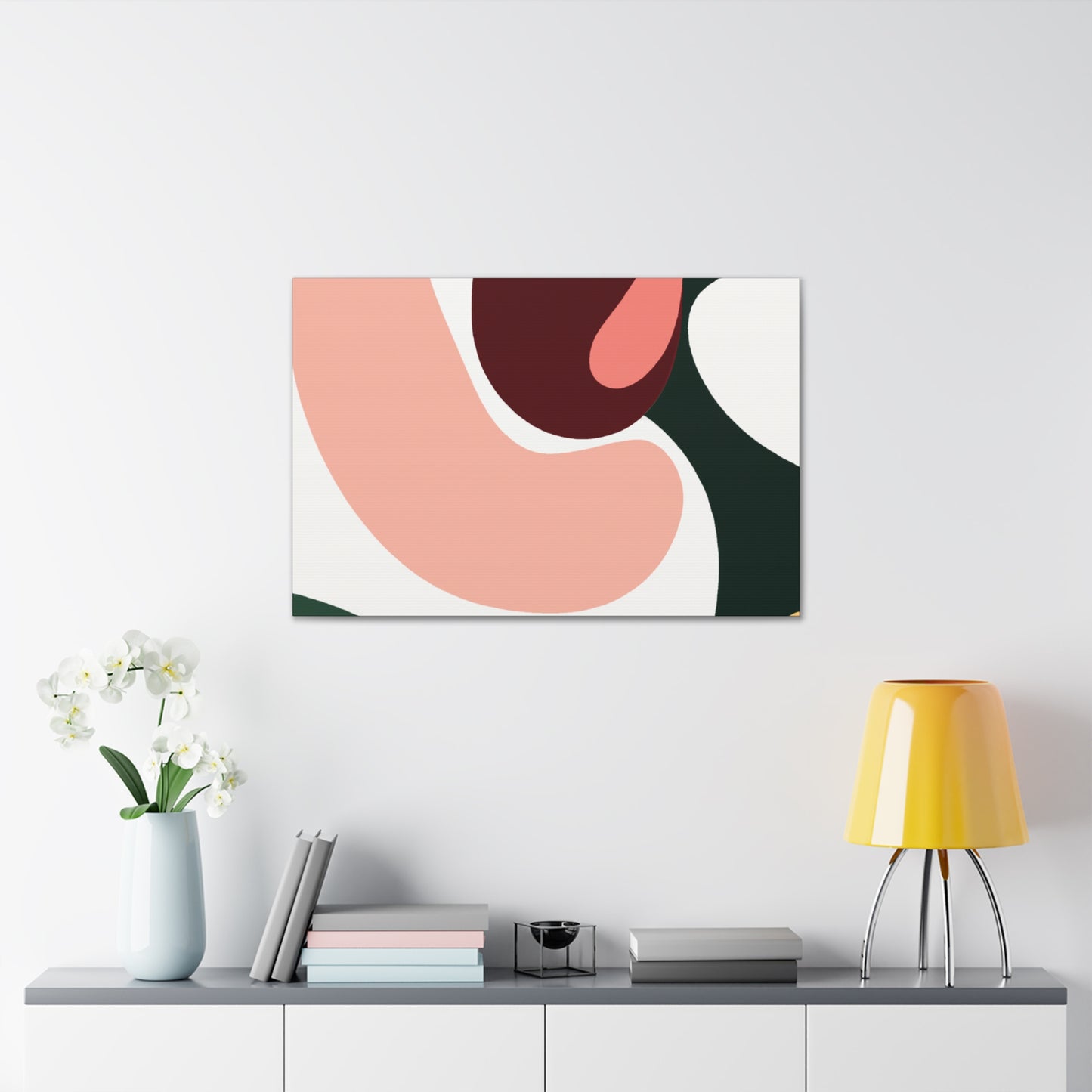 Subtle Splashes - Minimalism - Canvas