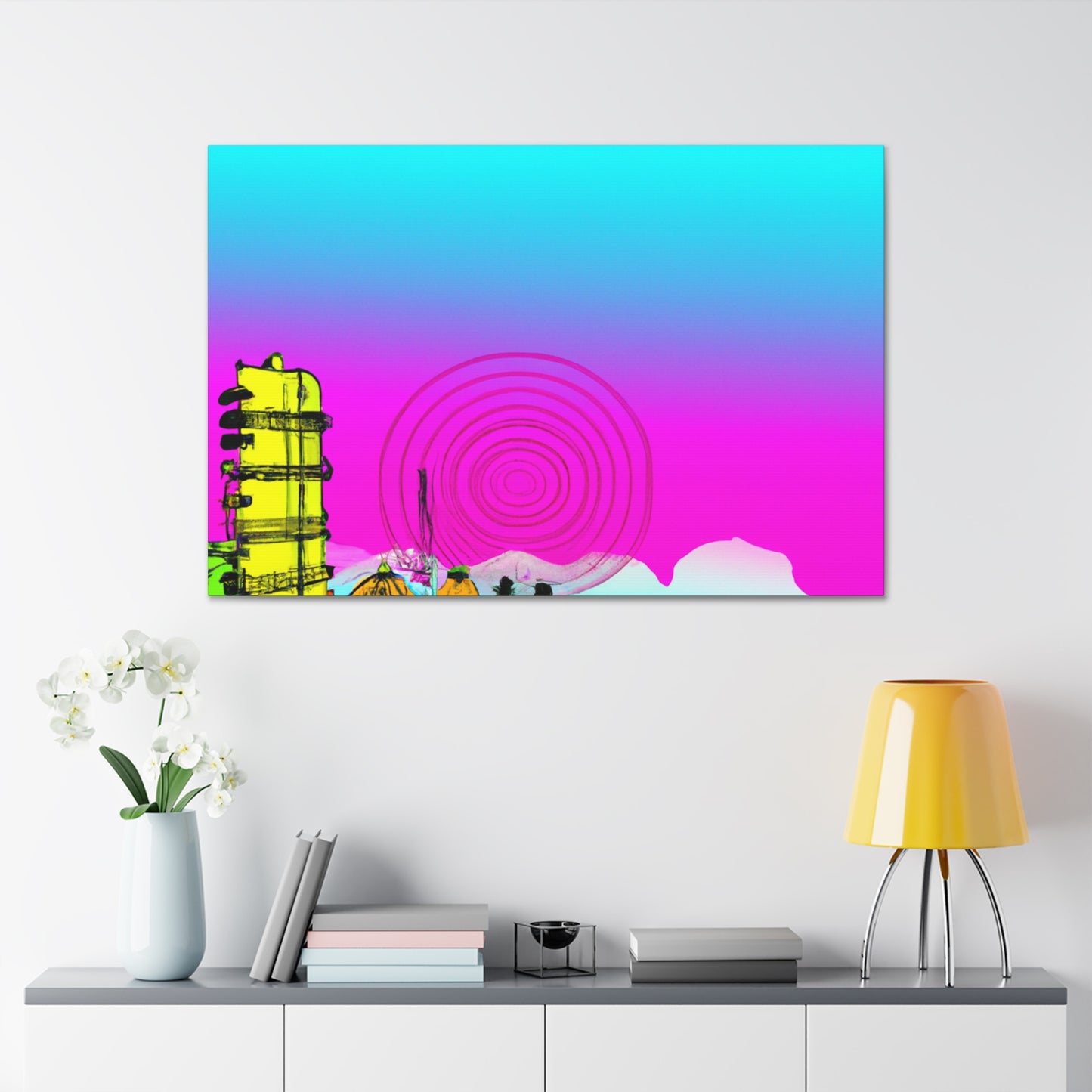 Delhi Delight - Destination India - Canvas