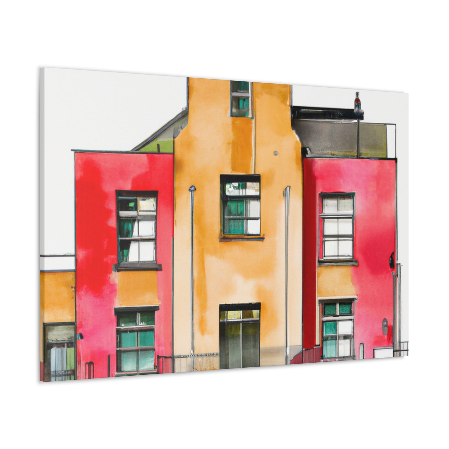 Clara Bella Fontaine - Architectural Canvas